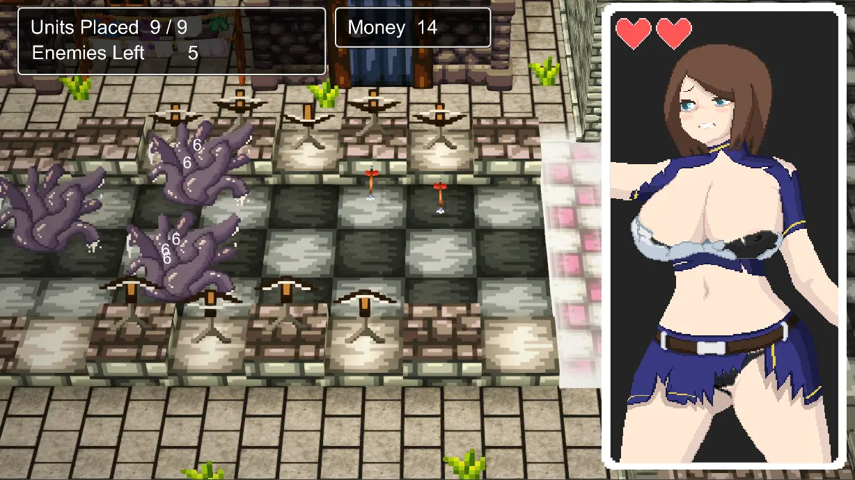 Survive, Soldier-chan! gameplay screenshot 3 (Others adult game) by eisei_union/衛星組合 – free download