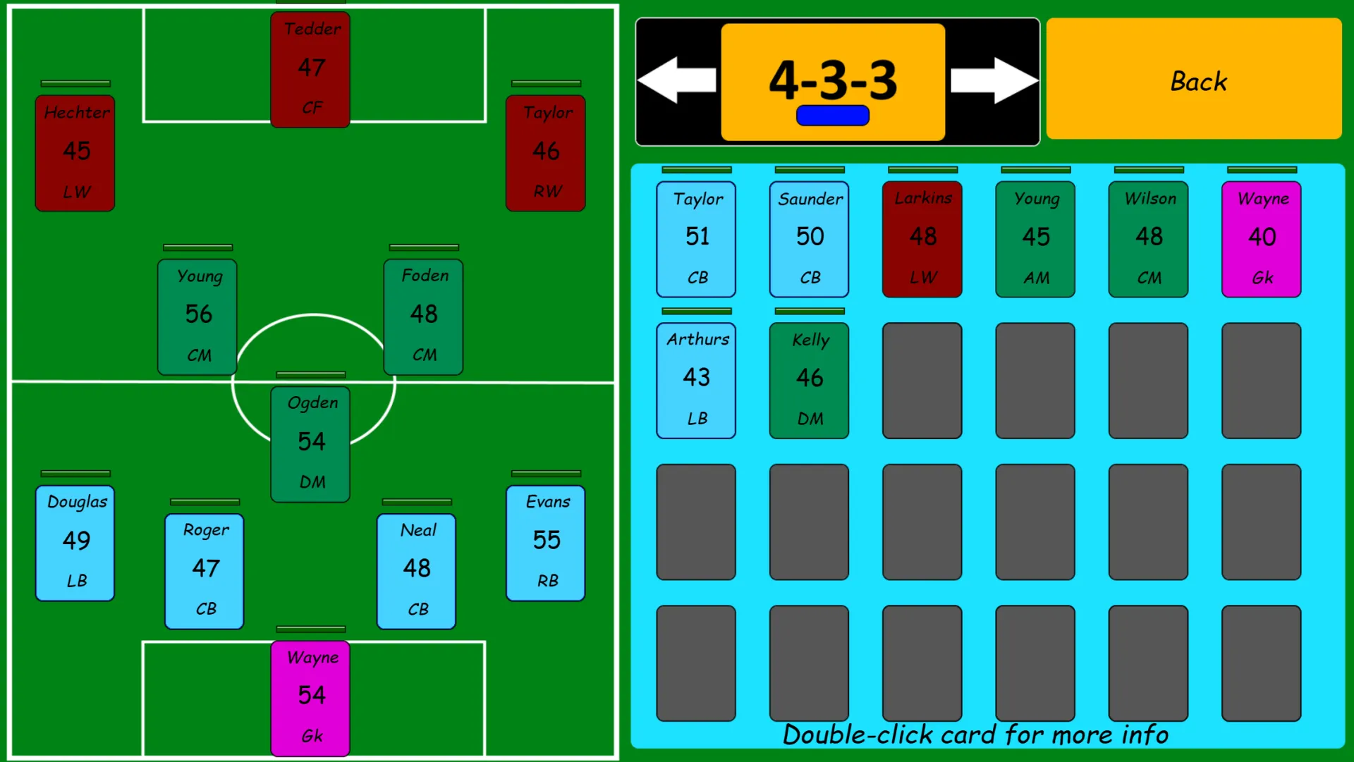 Foxy Football Manager gameplay screenshot 4 (Others adult game) by Trombocyte Games – free download