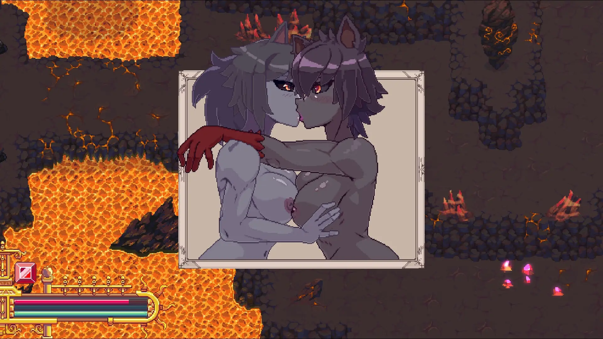 Magical Hellhound Lust gameplay screenshot 6 (Others adult game) by Wataponno – free download