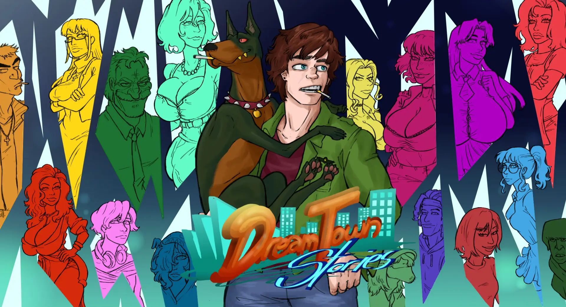DreamTown Stories: Prologue cover 0.1 – Ren'Py adult game by ZuggMaBalls free download