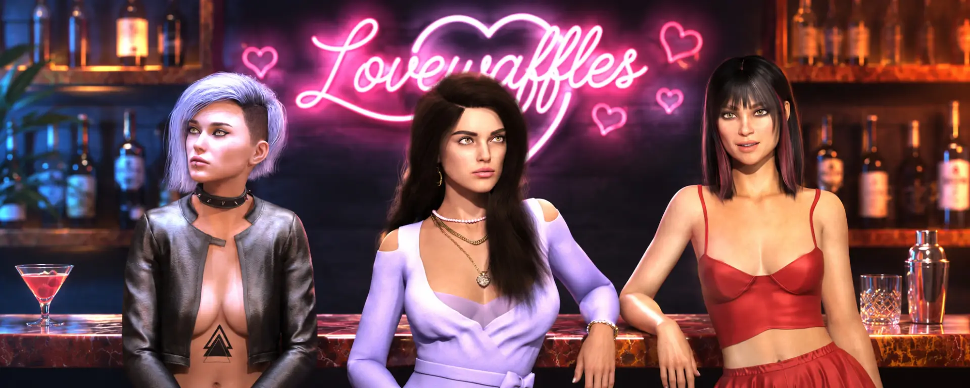 Scoops and Secrets cover 1.0 – Ren'Py adult game by LoveWaffles free download