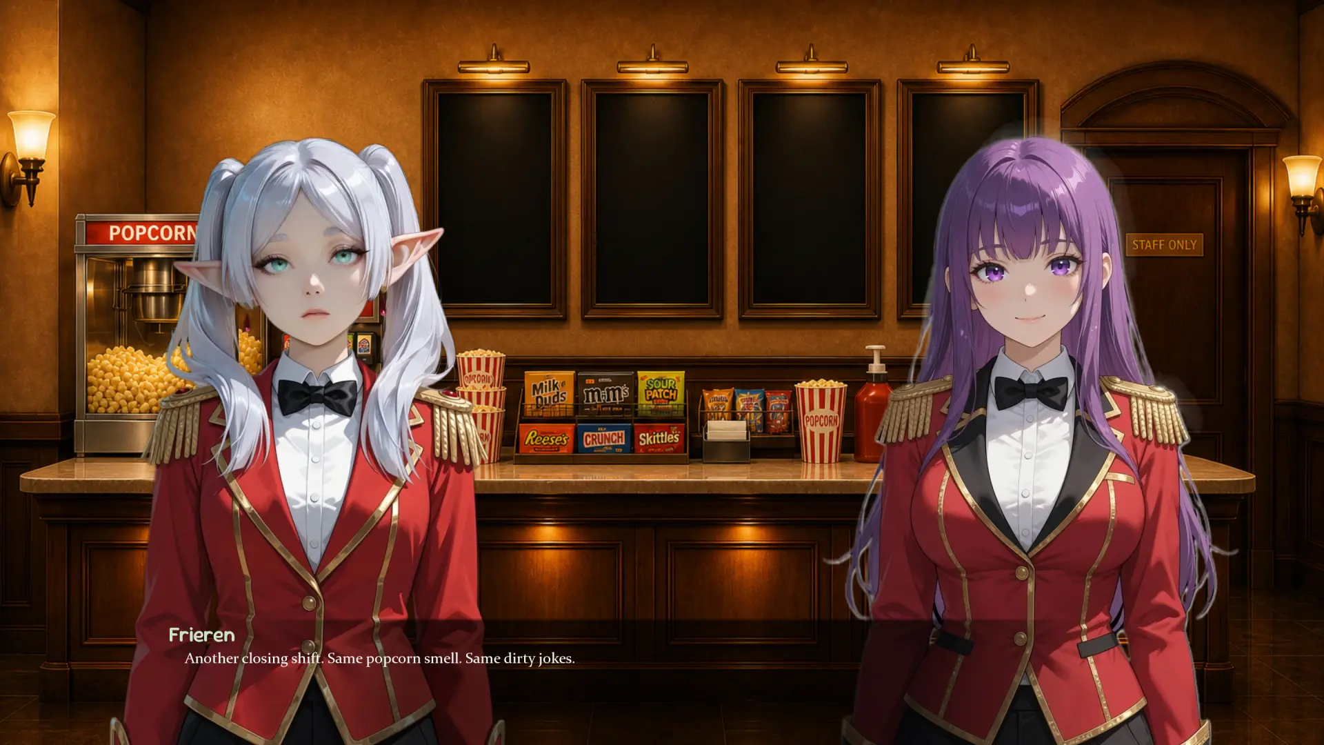 The Galleria gameplay screenshot 4 (Ren'Py adult game) by The Gallery Man – free download