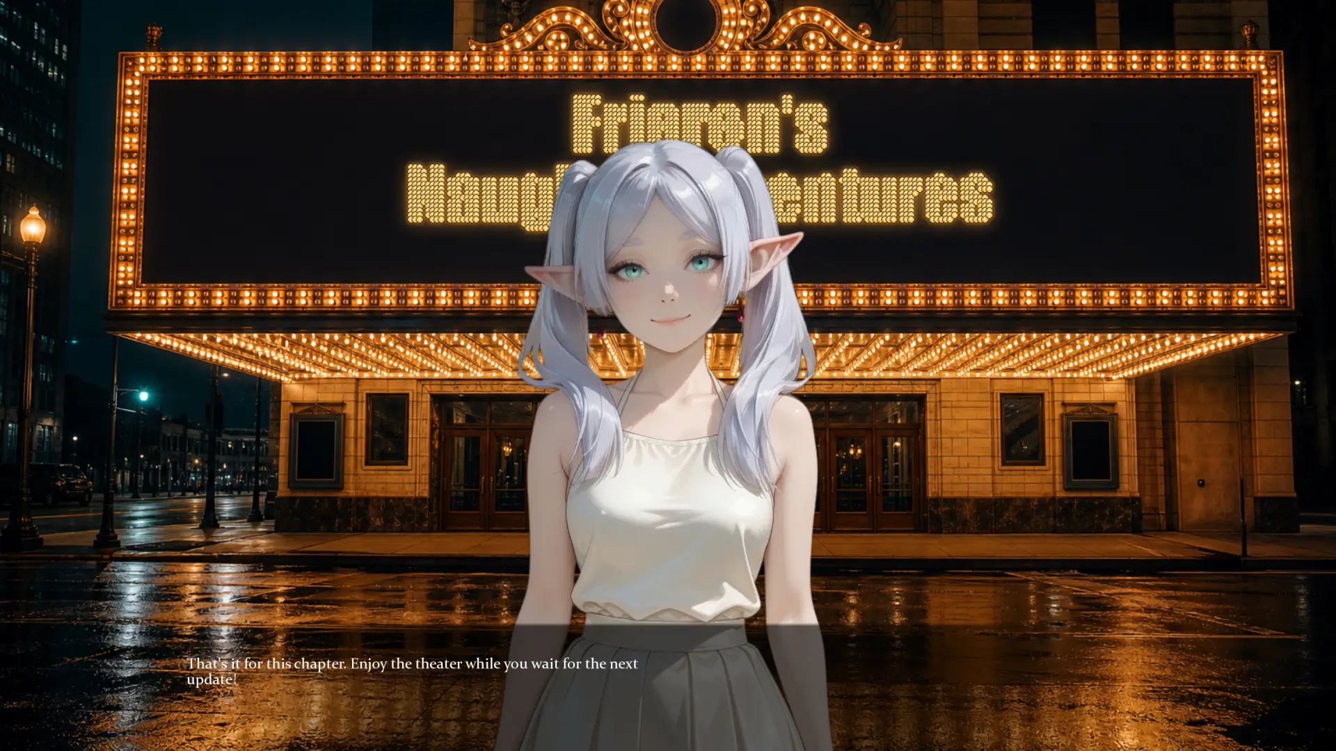 The Galleria gameplay screenshot 2 (Ren'Py adult game) by The Gallery Man – free download