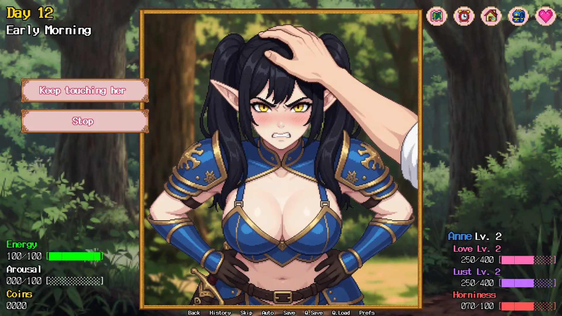 Take the Crown gameplay screenshot 7 (Ren'Py adult game) by CherryBosomGames – free download