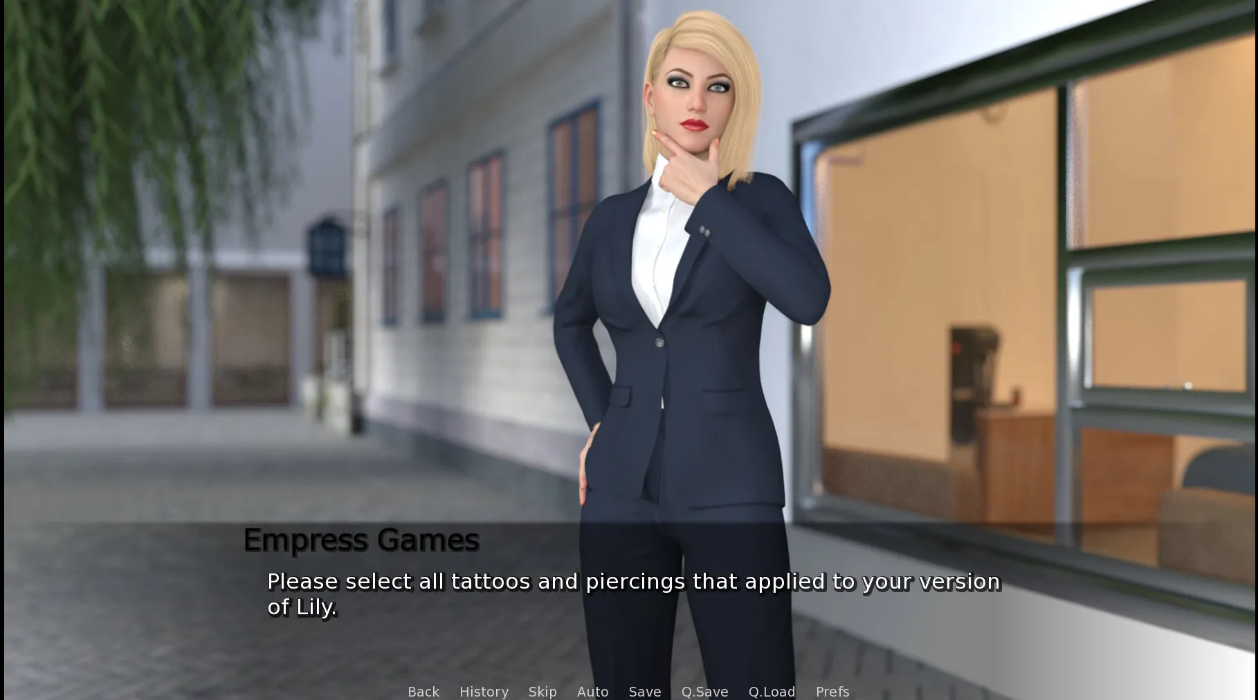 The Price of Choice gameplay screenshot 5 (Ren'Py adult game) by Empress Games – free download