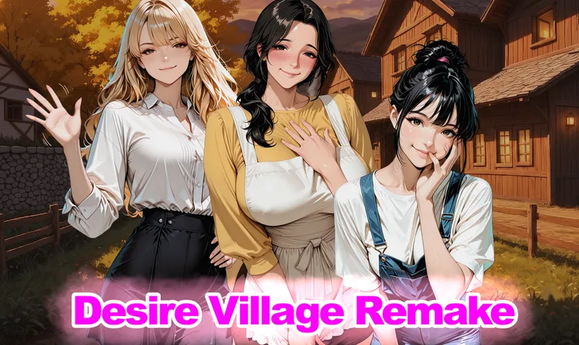 Desire Village cover 0.1 Remake – Ren'Py adult game by nickqtnight69 free download