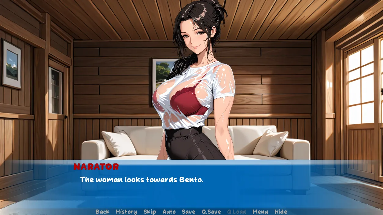 Desire Village gameplay screenshot 1 (Ren'Py adult game) by nickqtnight69 – free download