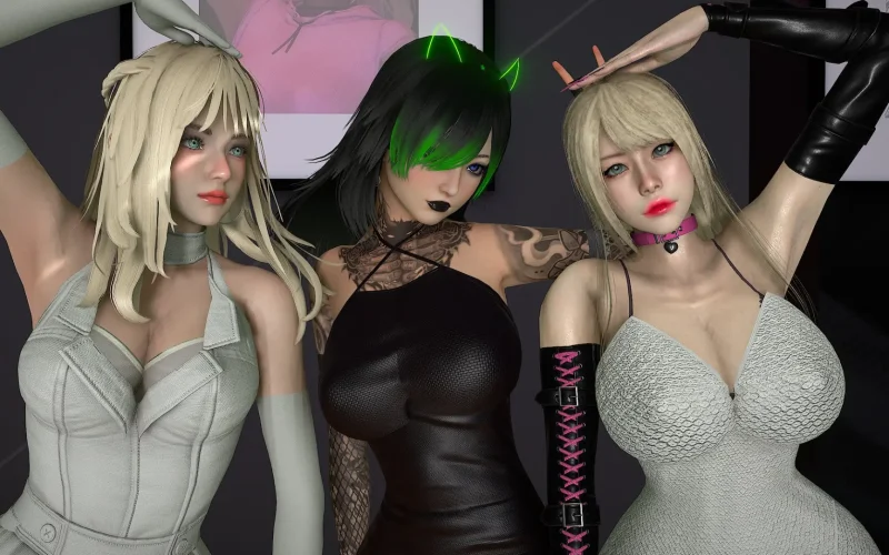 A Friendly Visit cover 1.0 Demo – Ren'Py adult game by Nordlysveverske free download