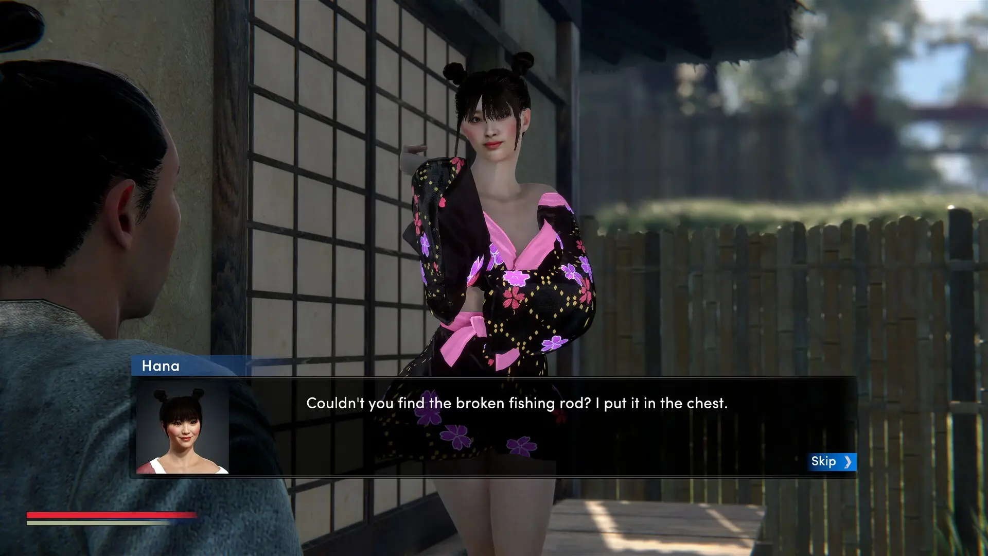 Red Masked Ronin: Desires and Shadows gameplay screenshot 1 (Unity adult game) by Light Hunt Games – free download