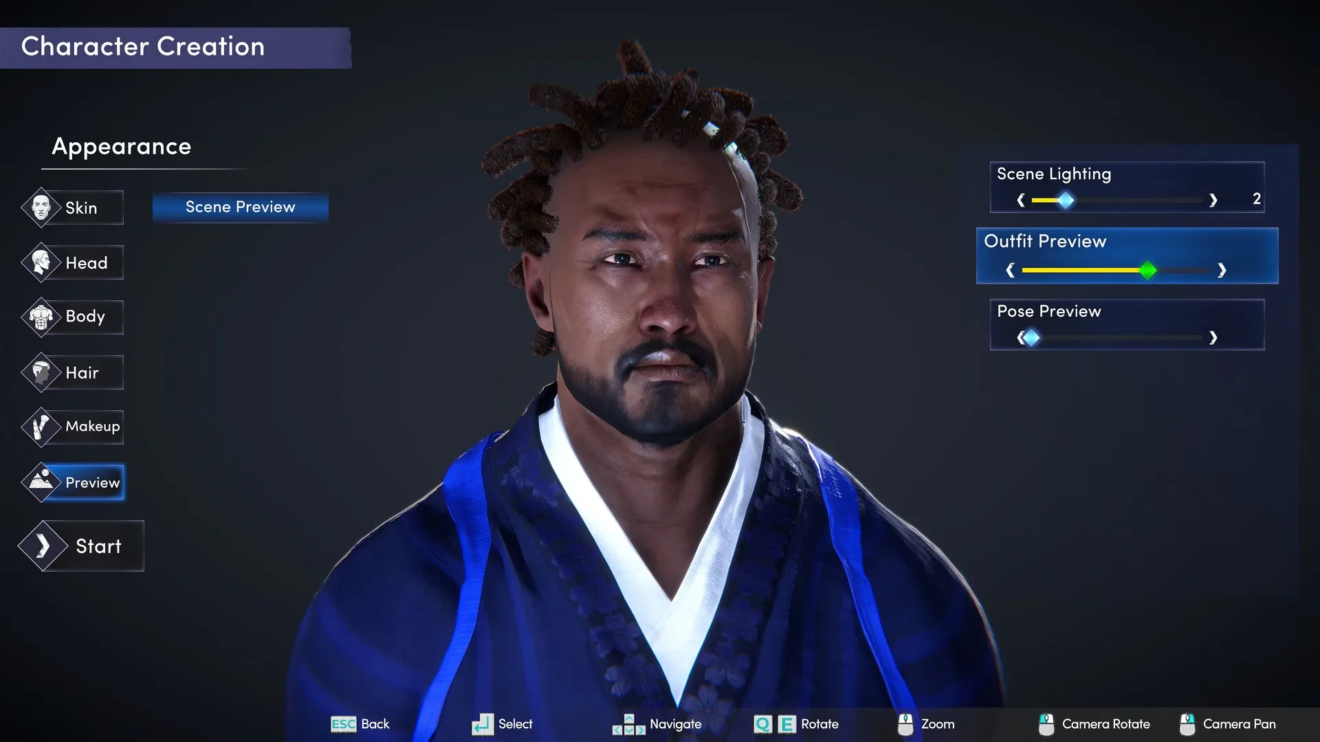 Red Masked Ronin: Desires and Shadows gameplay screenshot 5 (Unity adult game) by Light Hunt Games – free download