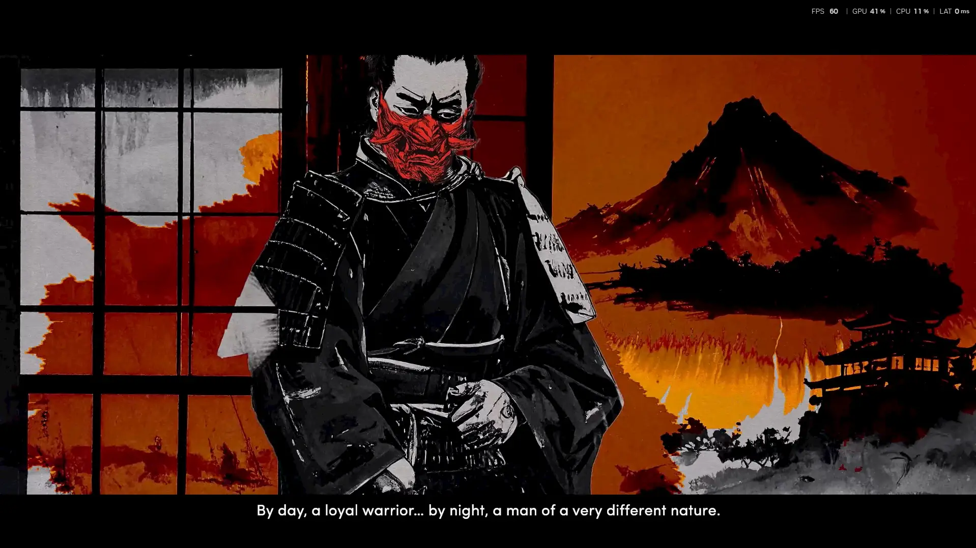 Red Masked Ronin: Desires and Shadows gameplay screenshot 2 (Unity adult game) by Light Hunt Games – free download