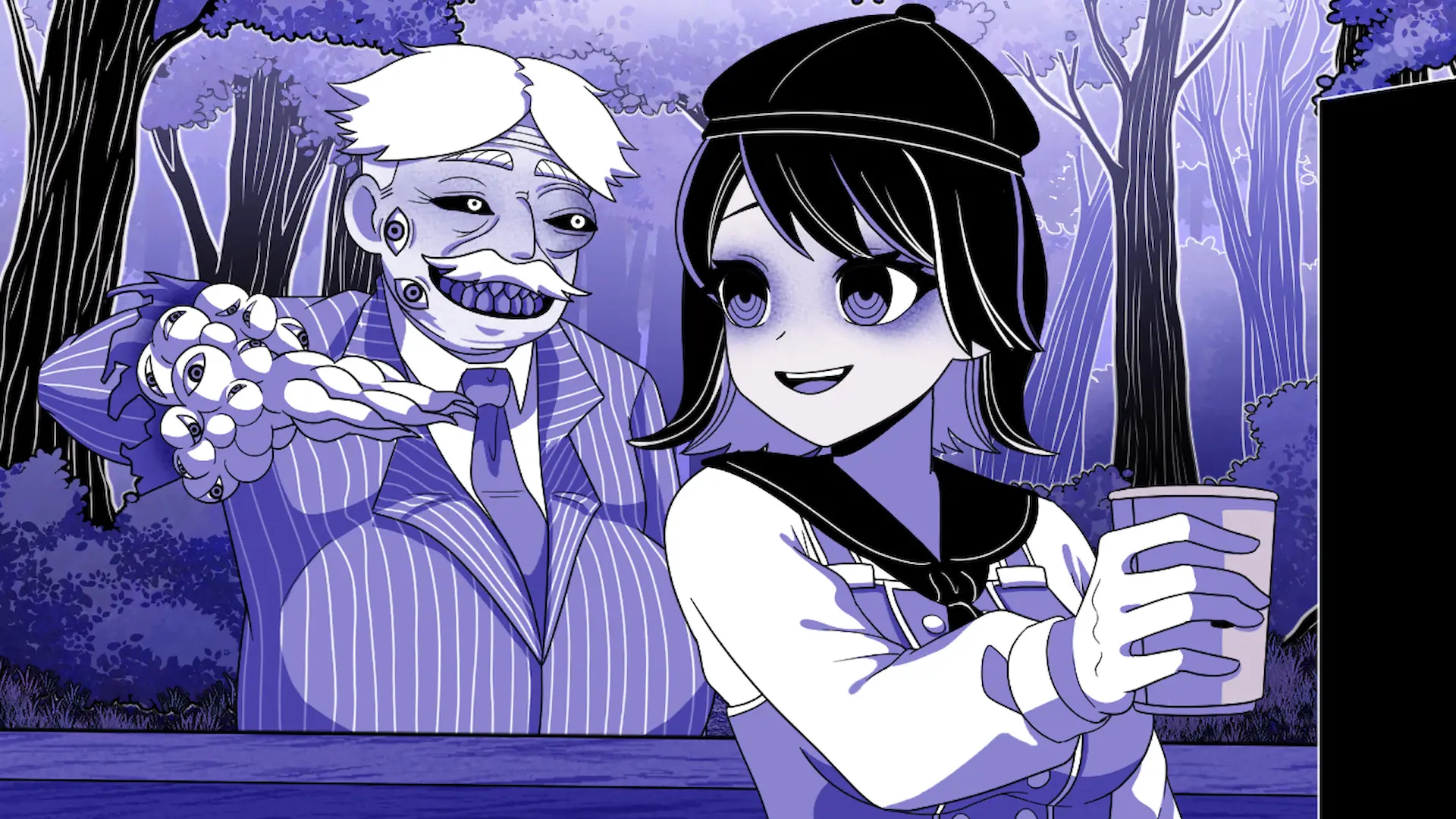 Anomaly Cafe gameplay screenshot 2 (Godot adult game) by HoruBrain – free download