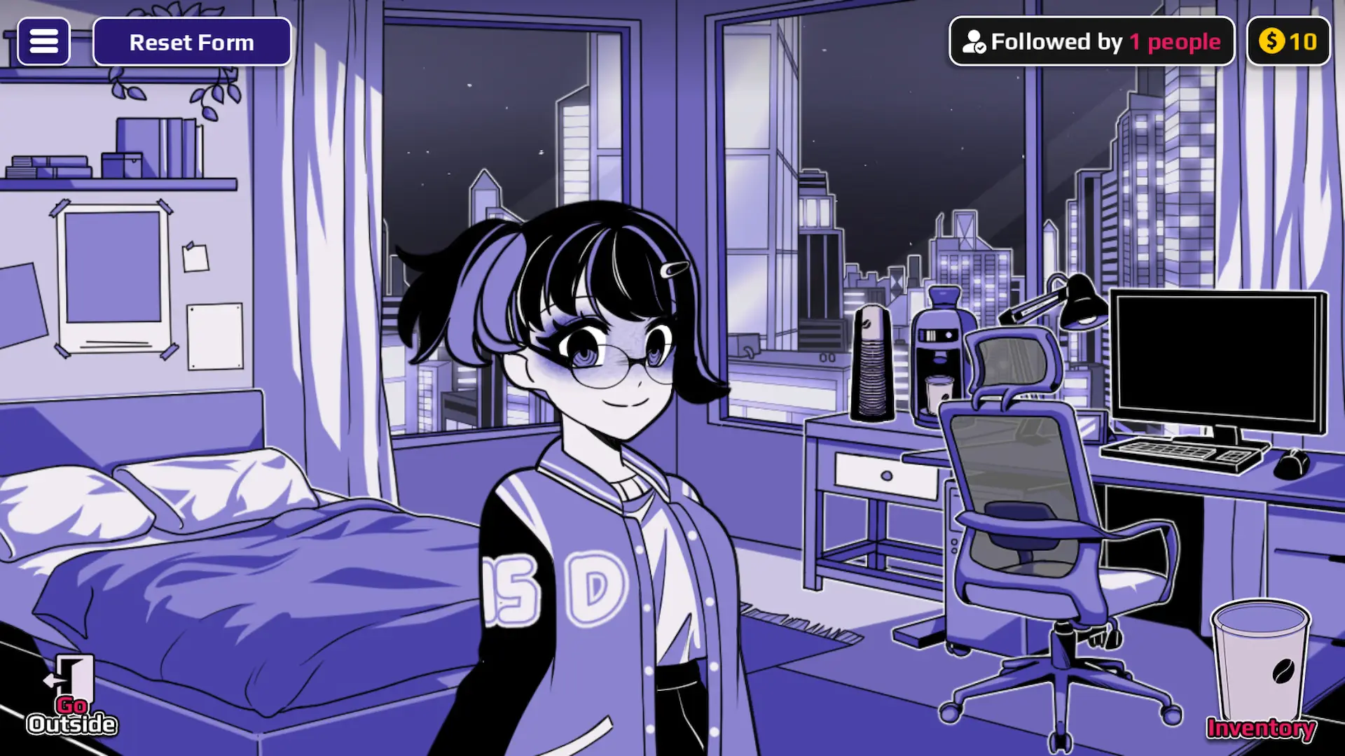Anomalous Coffee Machine 3 gameplay screenshot 1 (Godot adult game) by HoruBrain – free download
