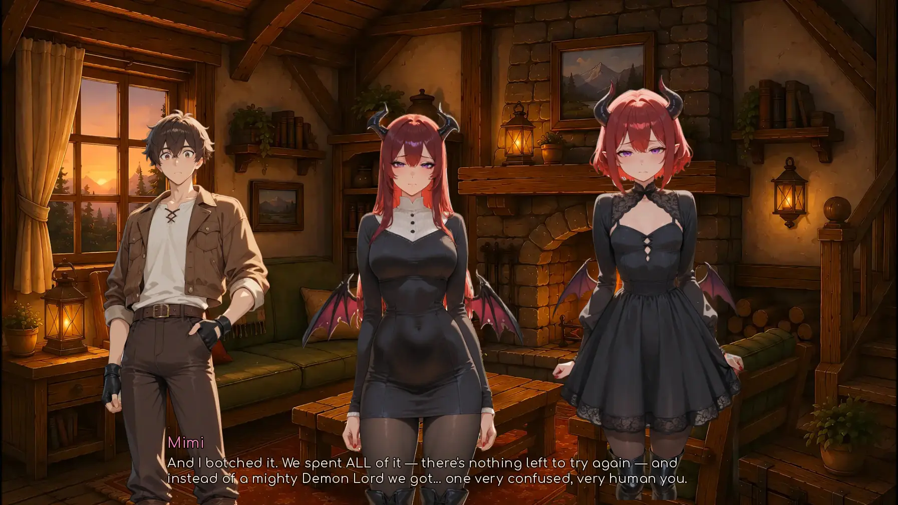My Cozy Life as A Demonlord gameplay screenshot 3 (Ren'Py adult game) by CozyDemonLord – free download
