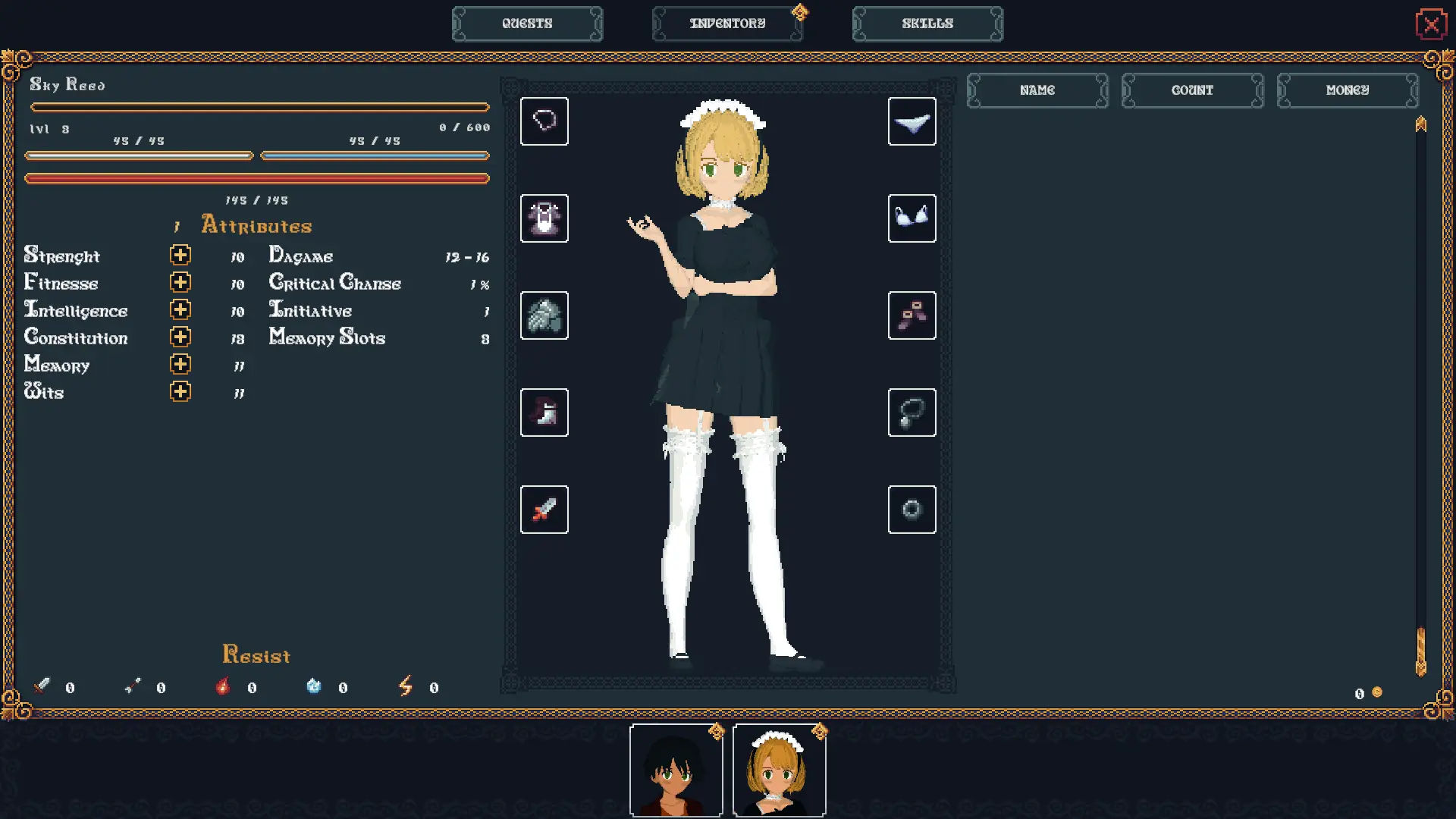 Noble Utopia gameplay screenshot 1 (Unity adult game) by Xenolover The First – free download
