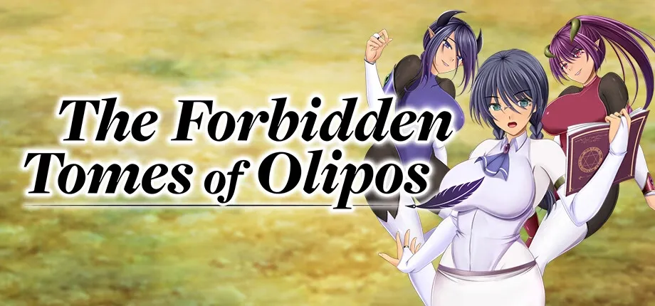 The Forbidden Tomes of Olipos cover 1.01 – RPGM adult game by Konjikineko free download