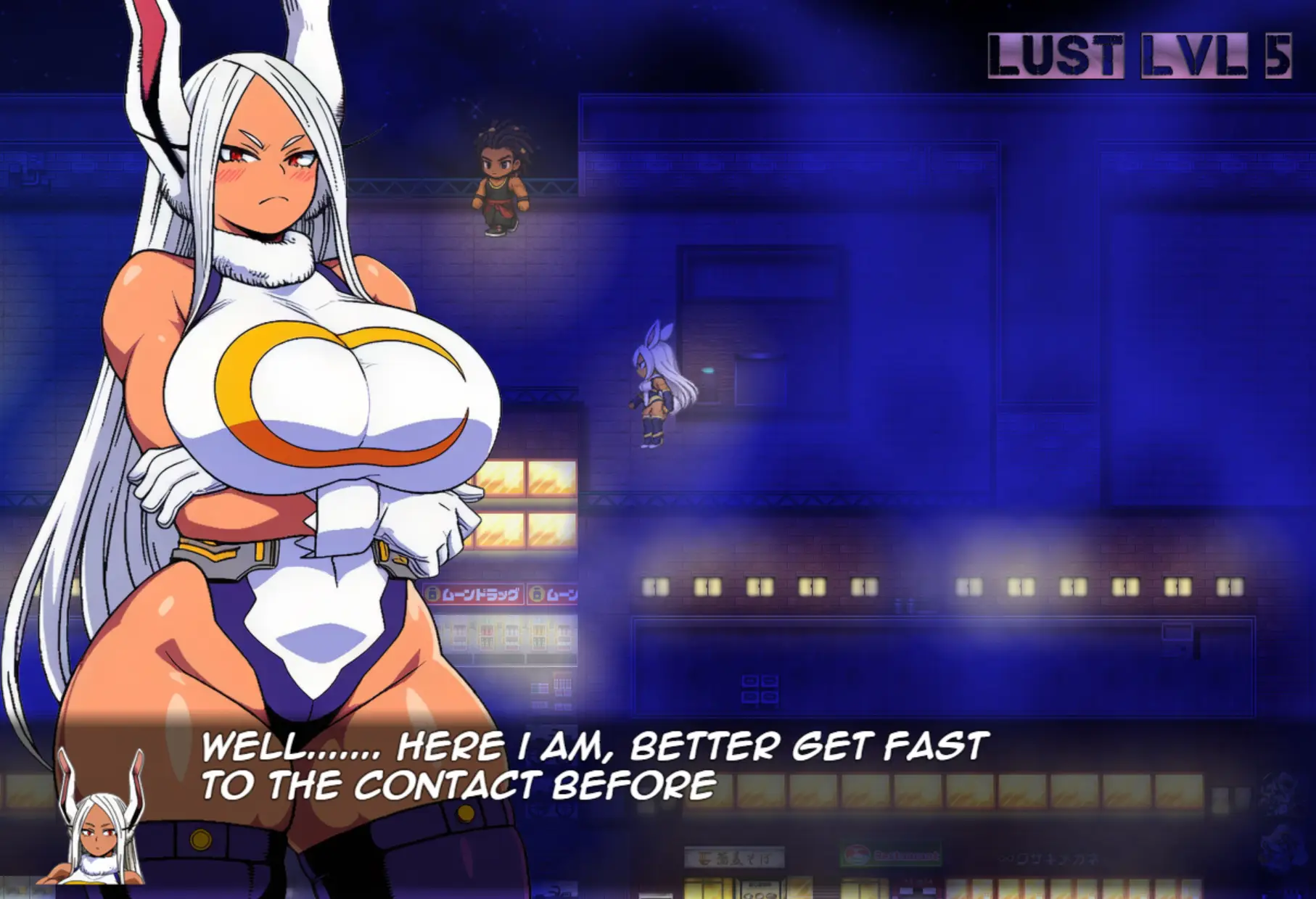 Stripped in Action: Mina Lewd Ops gameplay screenshot 2 (RPGM adult game) by TopinGX – free download