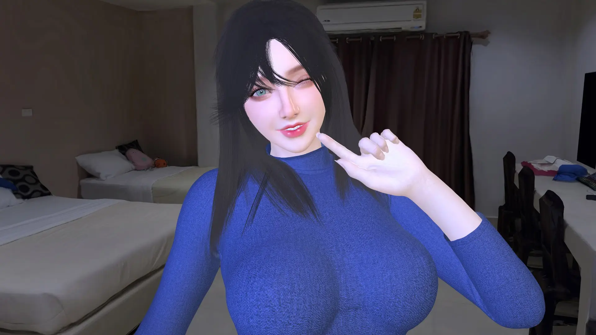 H-Soul Caller gameplay screenshot 1 (Ren'Py adult game) by Patreon, – free download