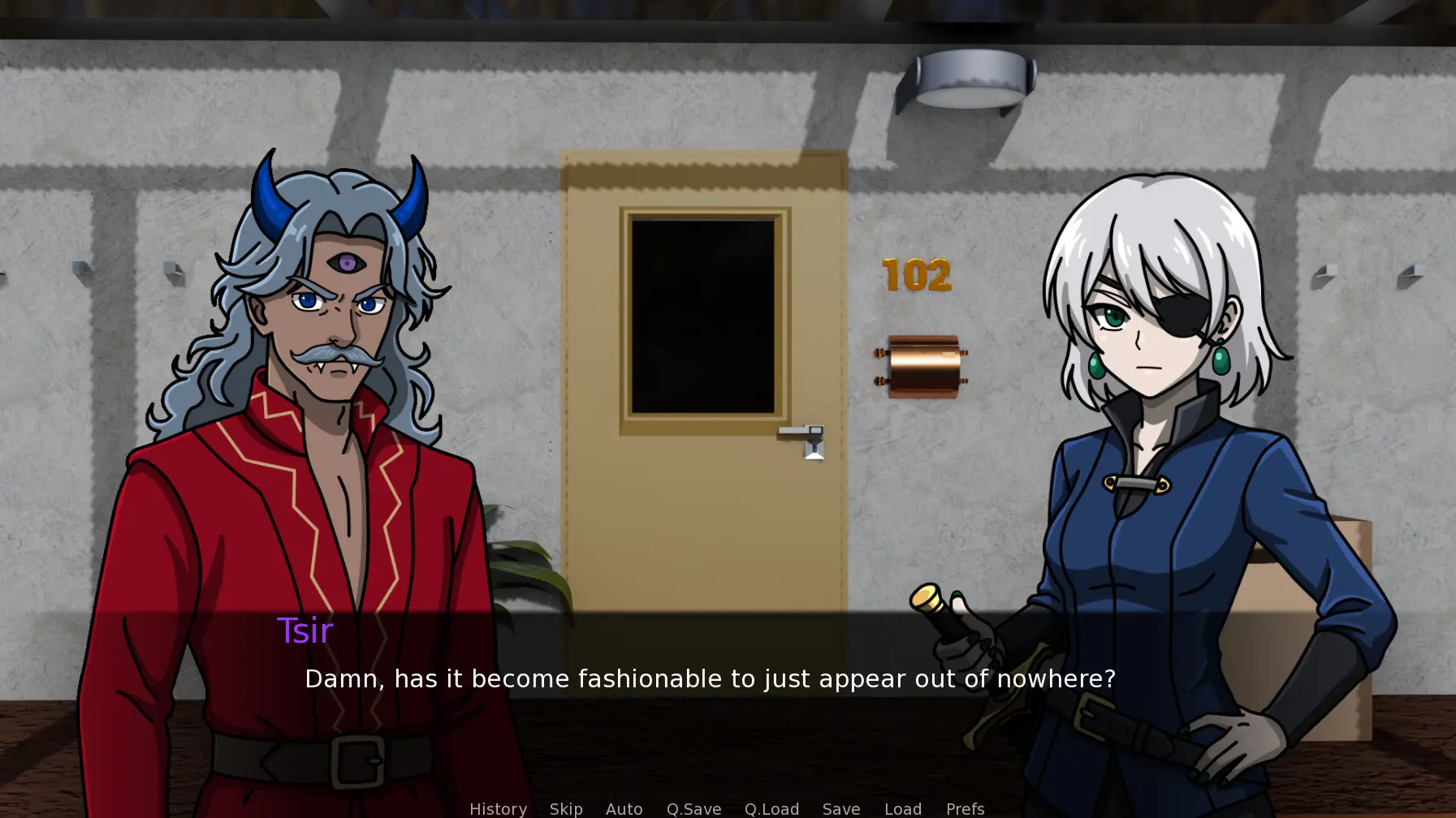 Scapesir Final X gameplay screenshot 9 (Ren'Py adult game) by Fire Blue Monster – free download