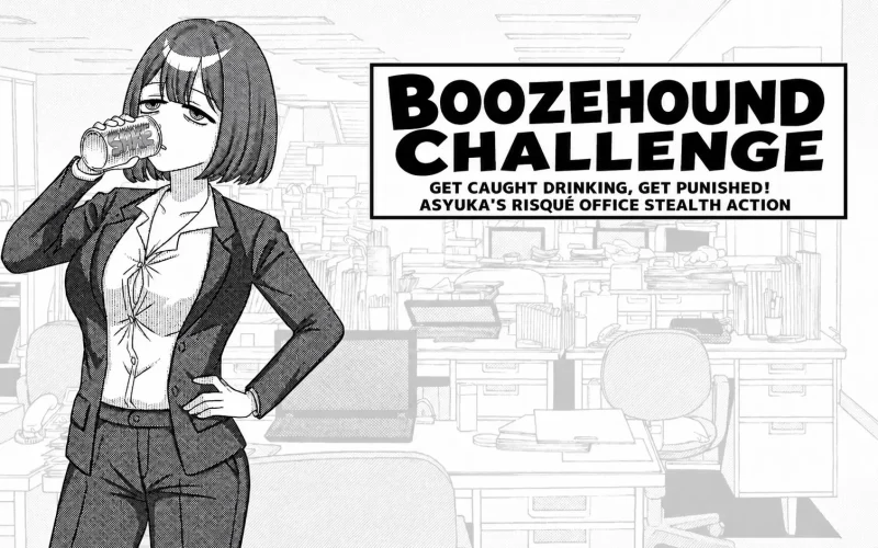Boozehound Challenge cover Final – Unity adult game by Shirokuro Cream free download