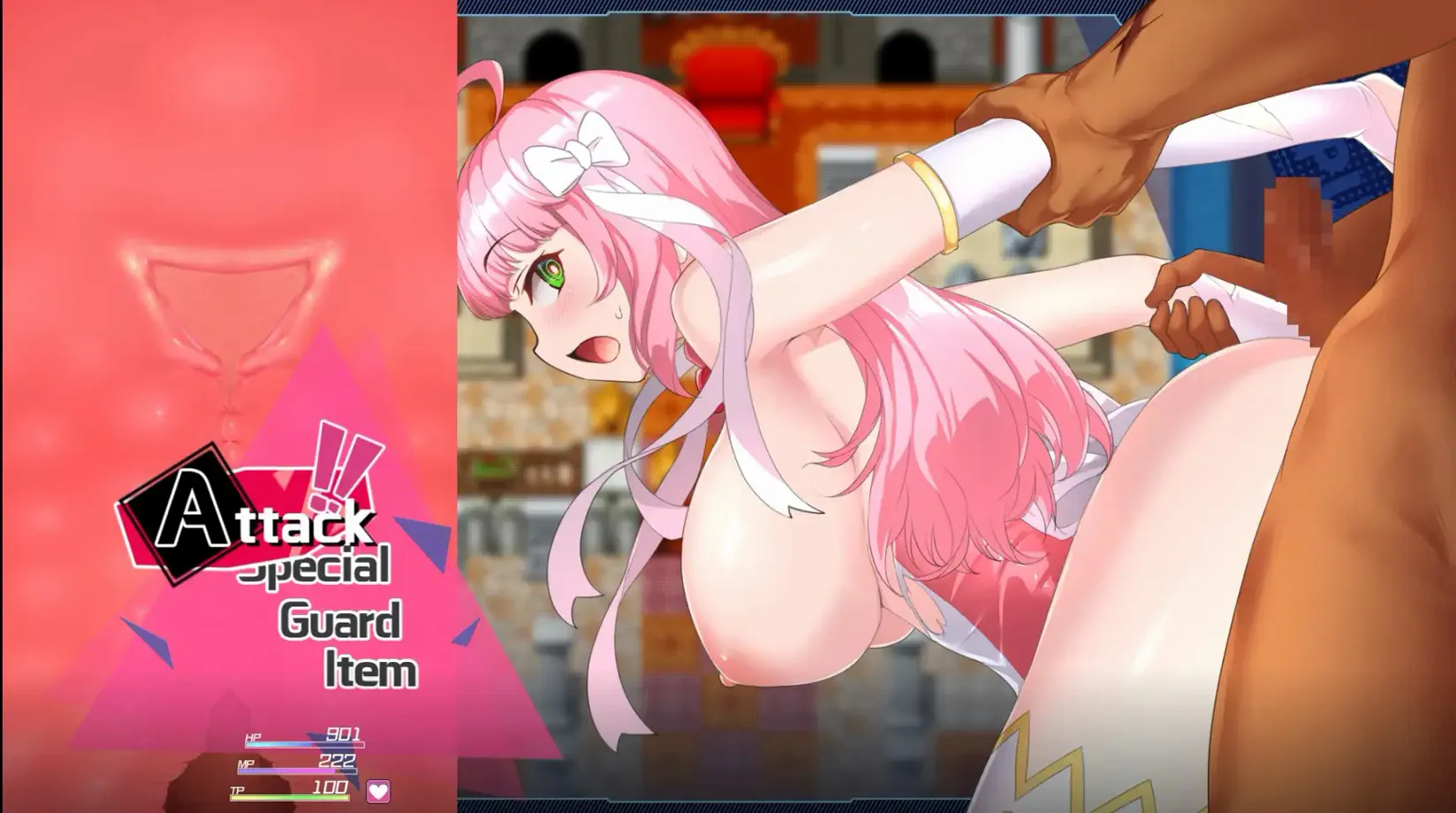 Crimson Quartet: Pure Elements gameplay screenshot 12 (RPGM adult game) by NoTears – free download