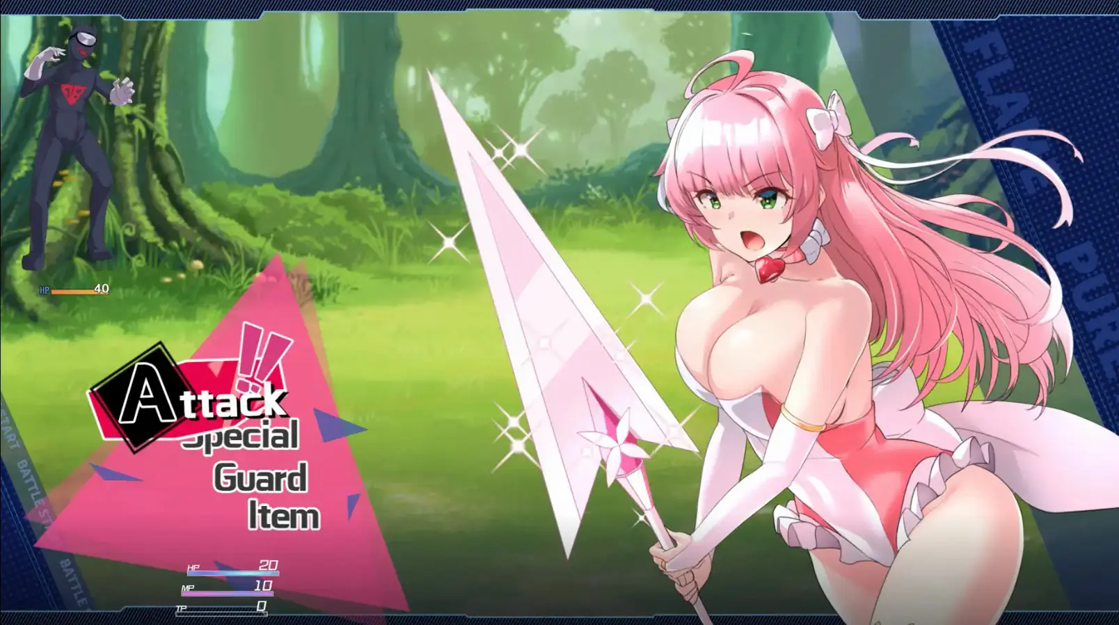 Crimson Quartet: Pure Elements gameplay screenshot 10 (RPGM adult game) by NoTears – free download