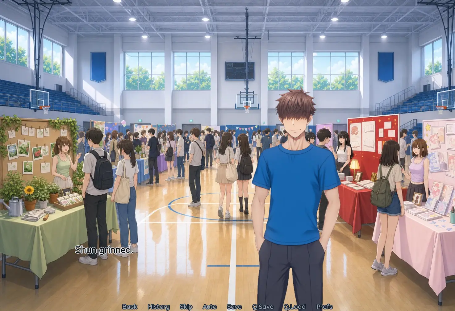 The Campus Idol Is Lewd gameplay screenshot 3 (Ren'Py adult game) by Vinreverie – free download