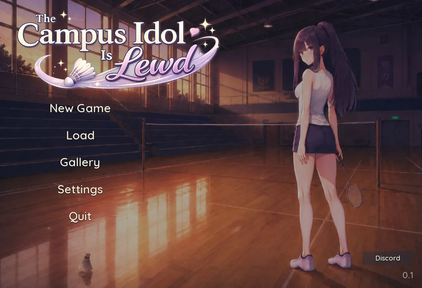 The Campus Idol Is Lewd gameplay screenshot 1 (Ren'Py adult game) by Vinreverie – free download