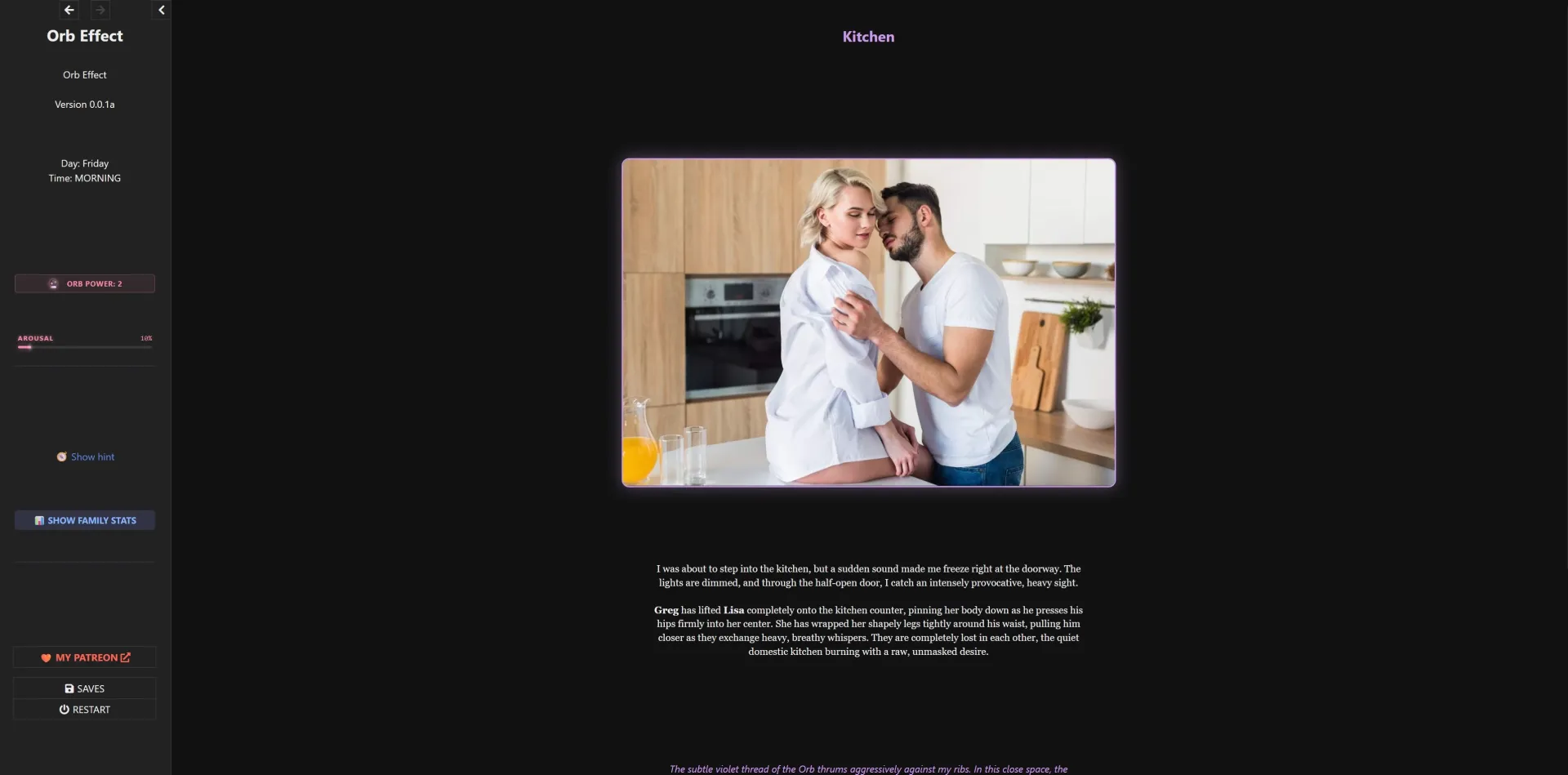OrbEffect gameplay screenshot 7 (HTML adult game) by BeholdR – free download