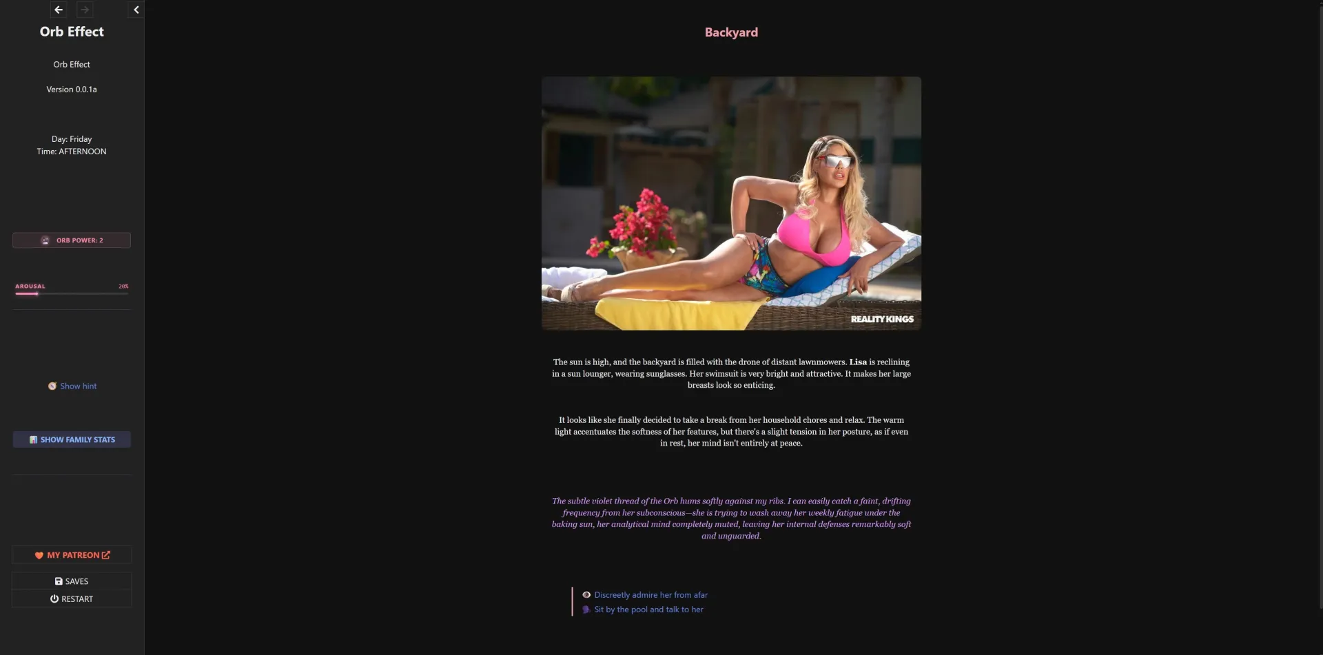 OrbEffect gameplay screenshot 3 (HTML adult game) by BeholdR – free download