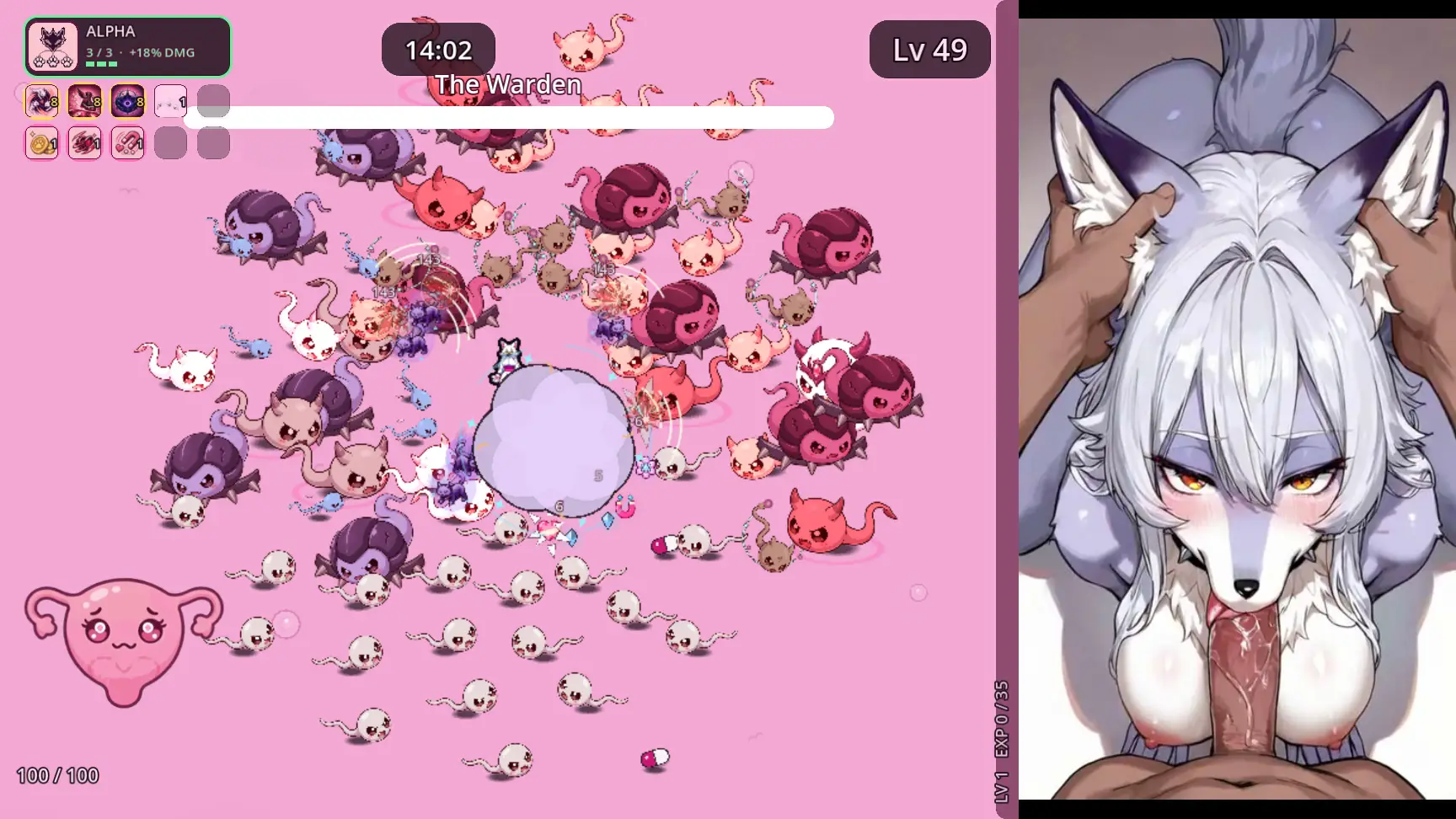 Sex Survivors gameplay screenshot 4 (Godot adult game) by Welyogames – free download