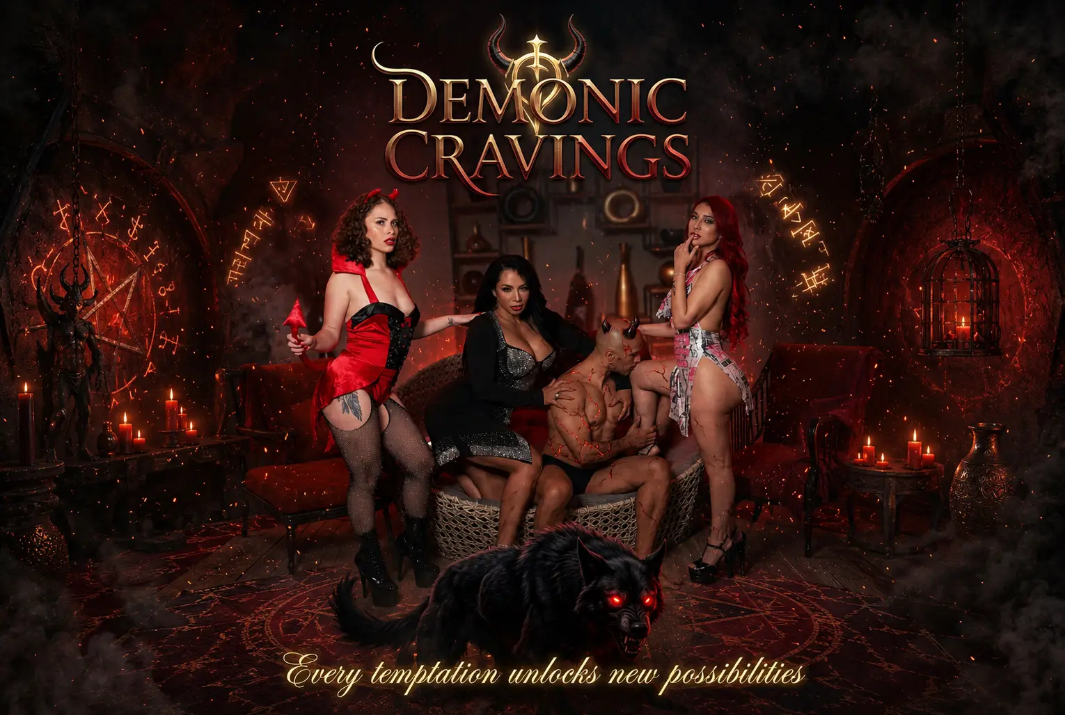 Demonic Cravings cover Episode 7- 0.6 – HTML adult game by The Twist free download