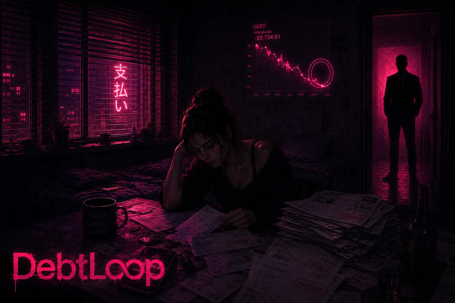 DebtLoop cover 0.1 – HTML adult game by YellowArachnid free download