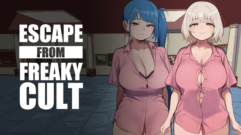 Escape from Freaky Cult cover Demo – Ren'Py adult game by KKG Fap Studio free download