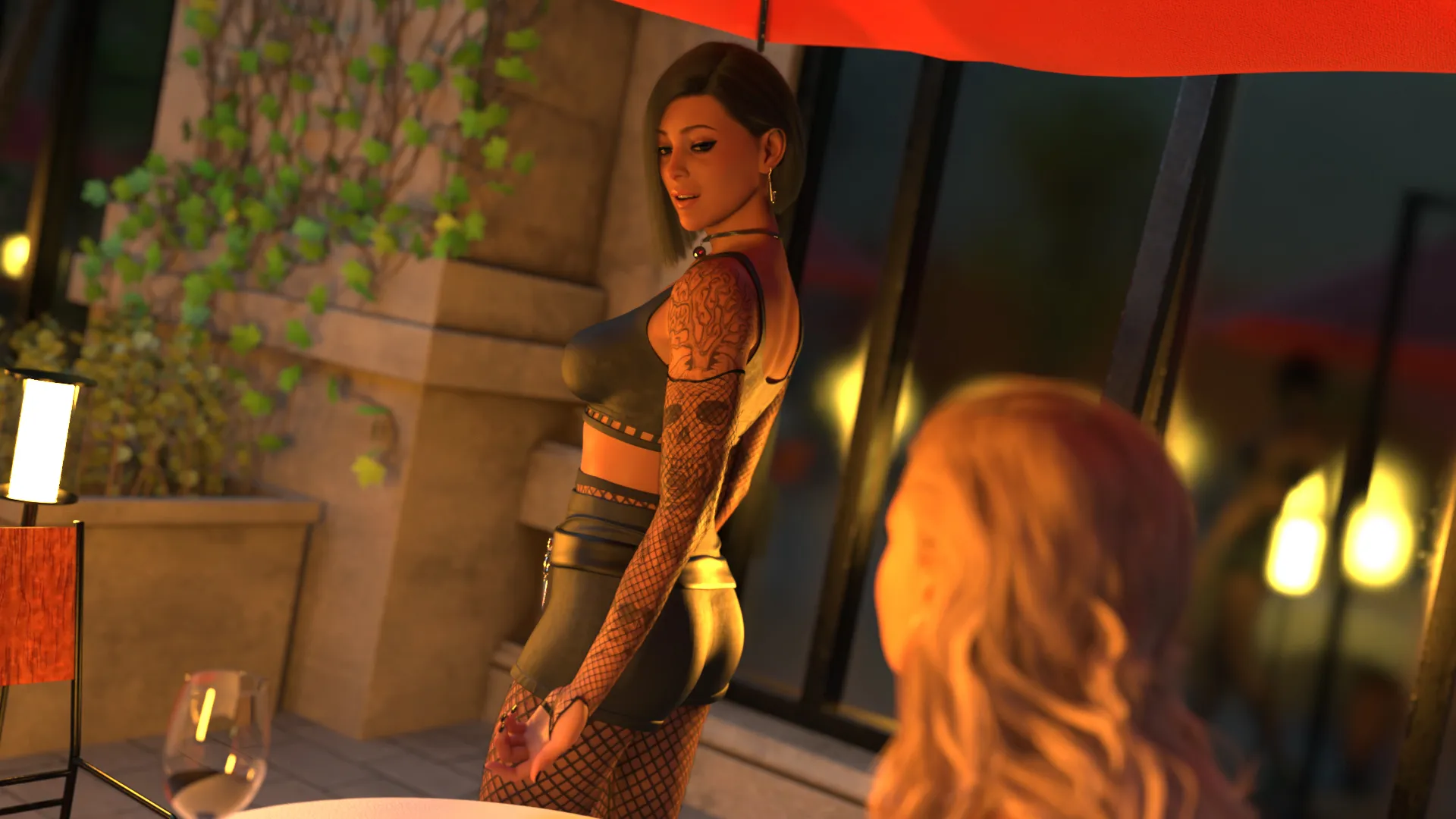 Hurricane gameplay screenshot 9 (Ren'Py adult game) by Ultra Nova Games – free download