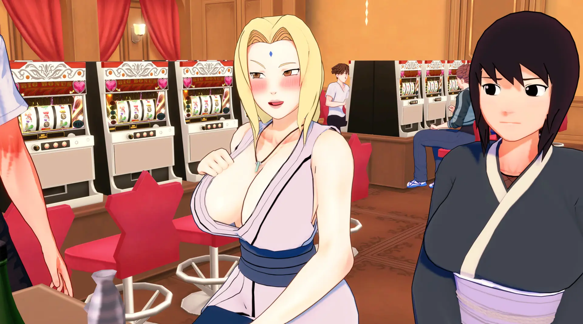 Boruto: Chronicles of Corruption gameplay screenshot 3 (Ren'Py adult game) by NH Studios – free download