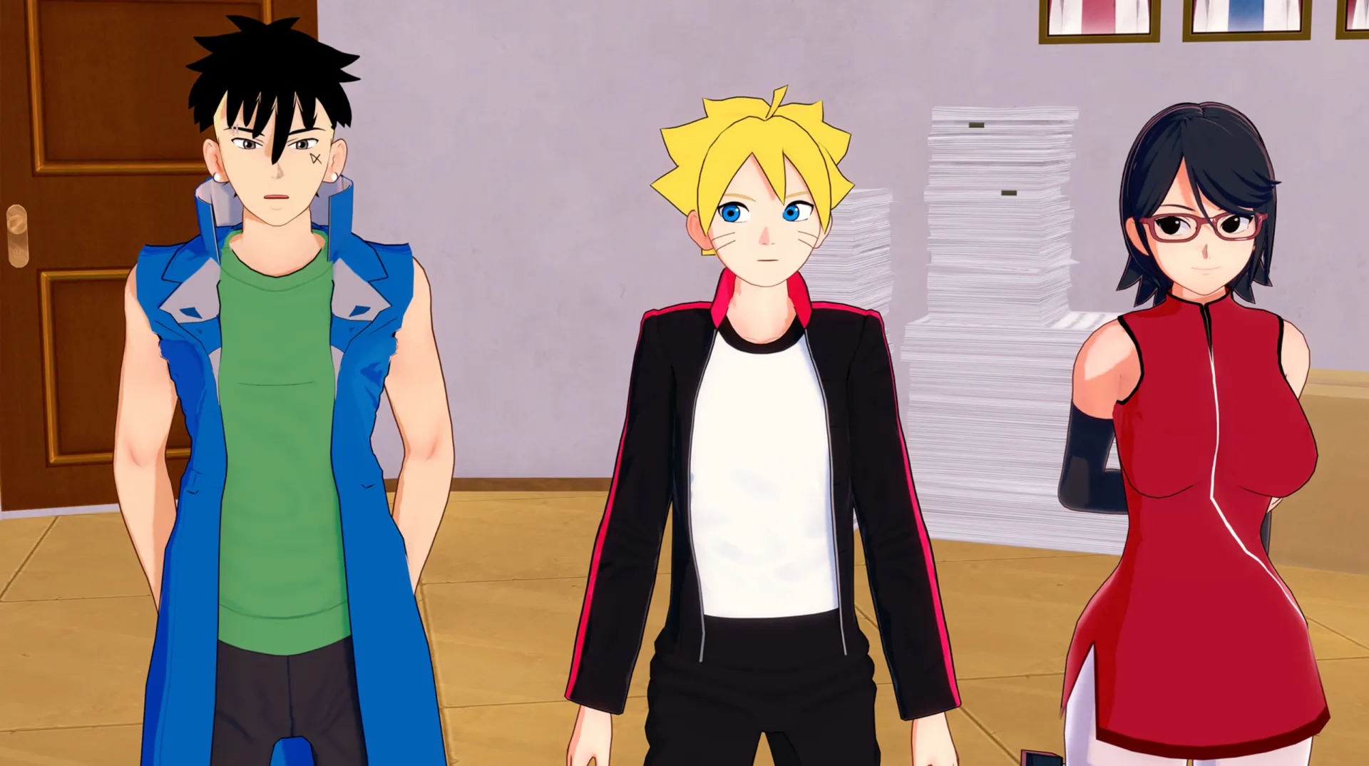 Boruto: Chronicles of Corruption gameplay screenshot 1 (Ren'Py adult game) by NH Studios – free download