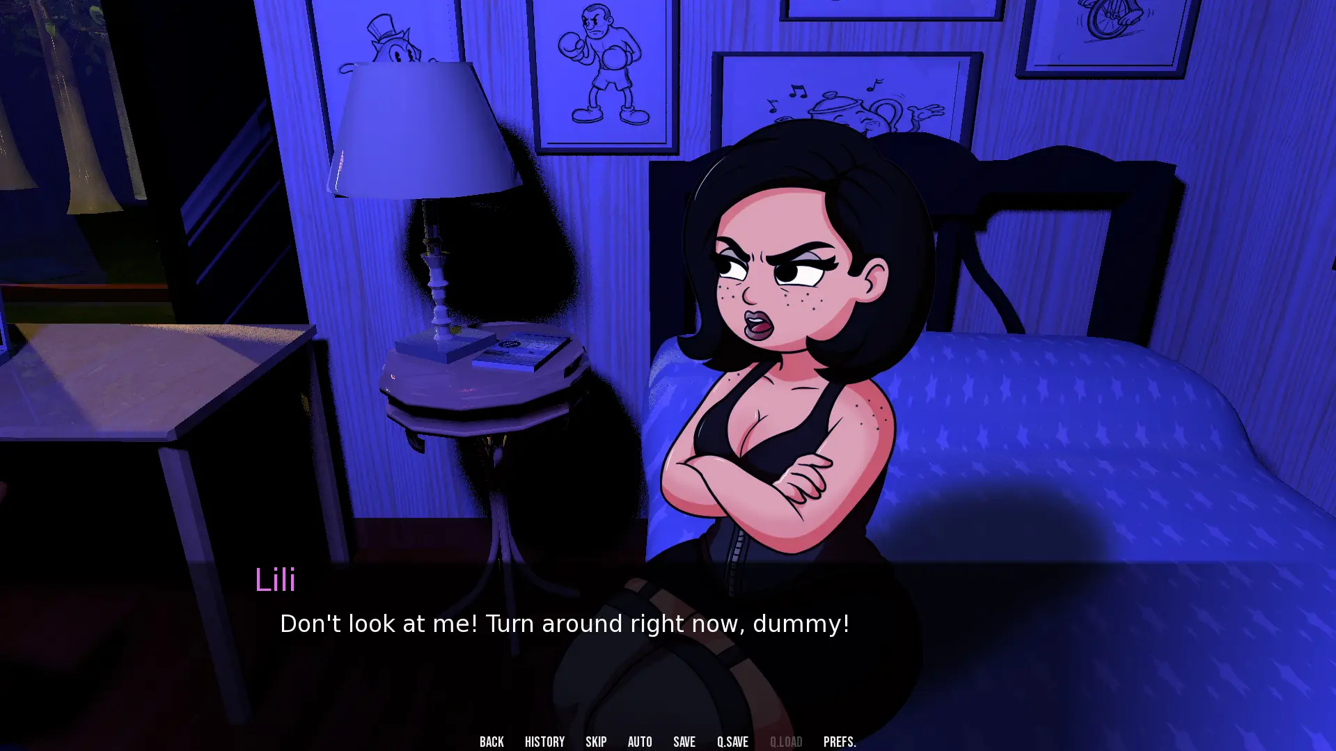 Thigh House gameplay screenshot 2 (Ren'Py adult game) by Nocturn Taboo – free download