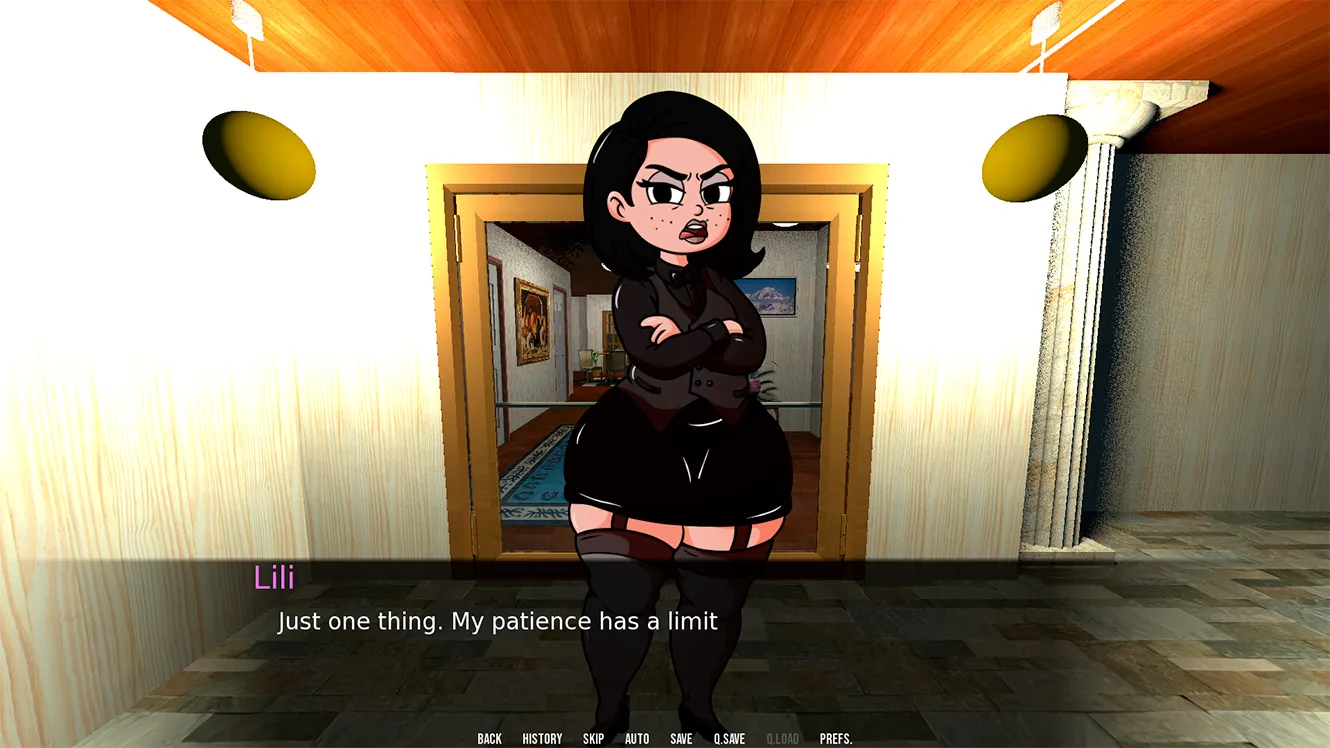 Thigh House gameplay screenshot 3 (Ren'Py adult game) by Nocturn Taboo – free download