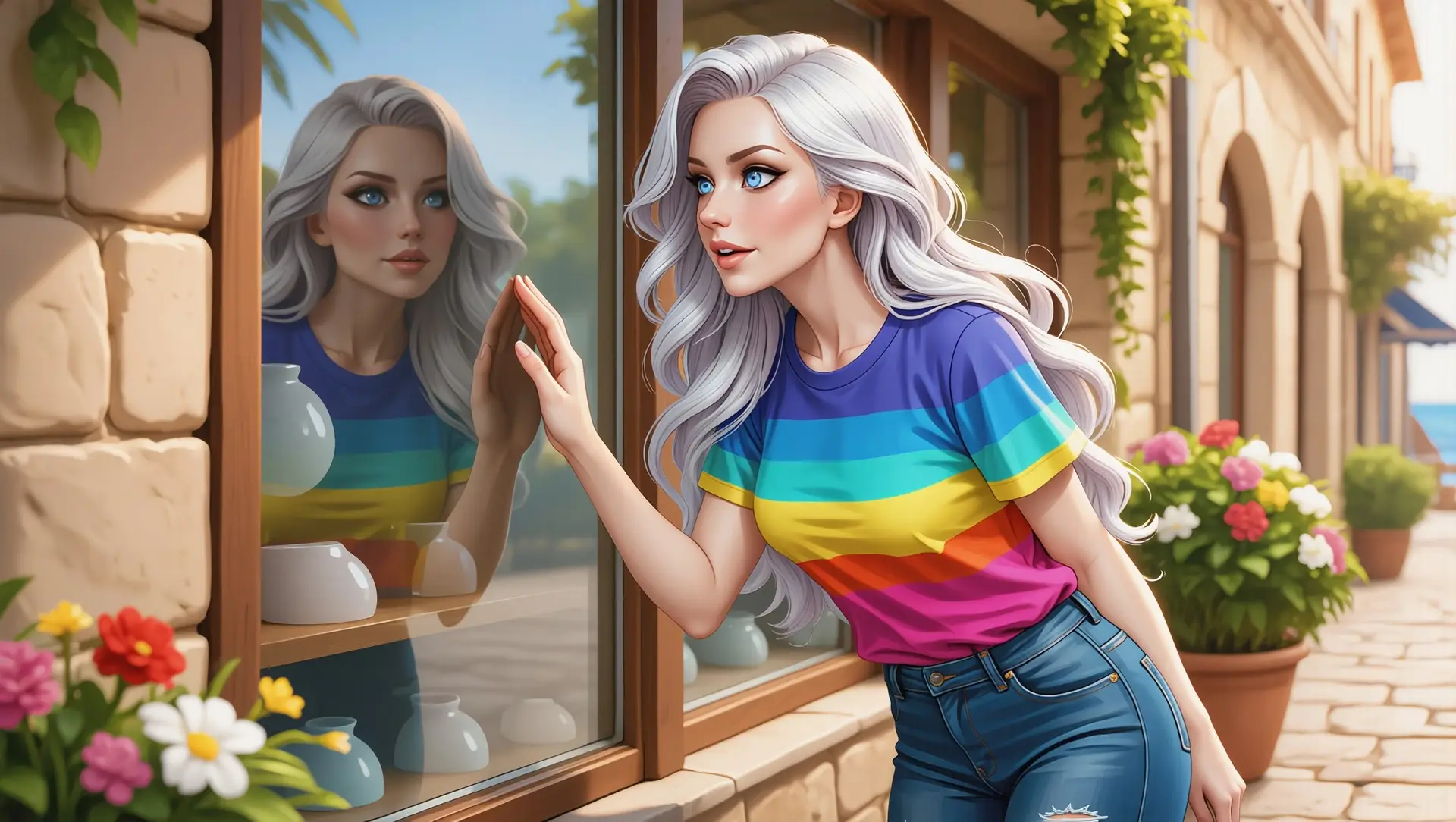 Full Service Resort gameplay screenshot 1 (Ren'Py adult game) by Hematite – free download