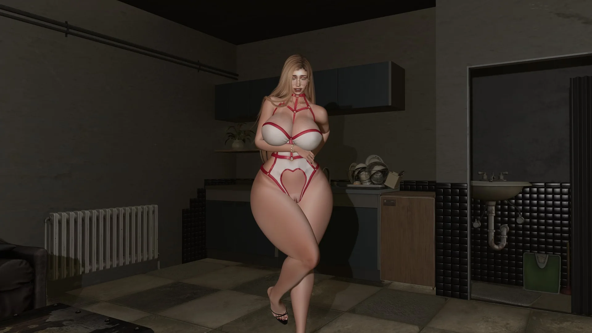 Dystopia: Under the Eclipse gameplay screenshot 6 (Ren'Py adult game) by Moonlight Creations – free download