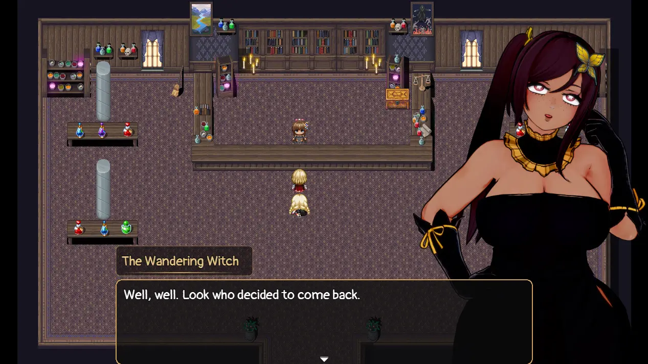 Children Of The Curse gameplay screenshot 10 (RPGM adult game) by SuckylittleD – free download