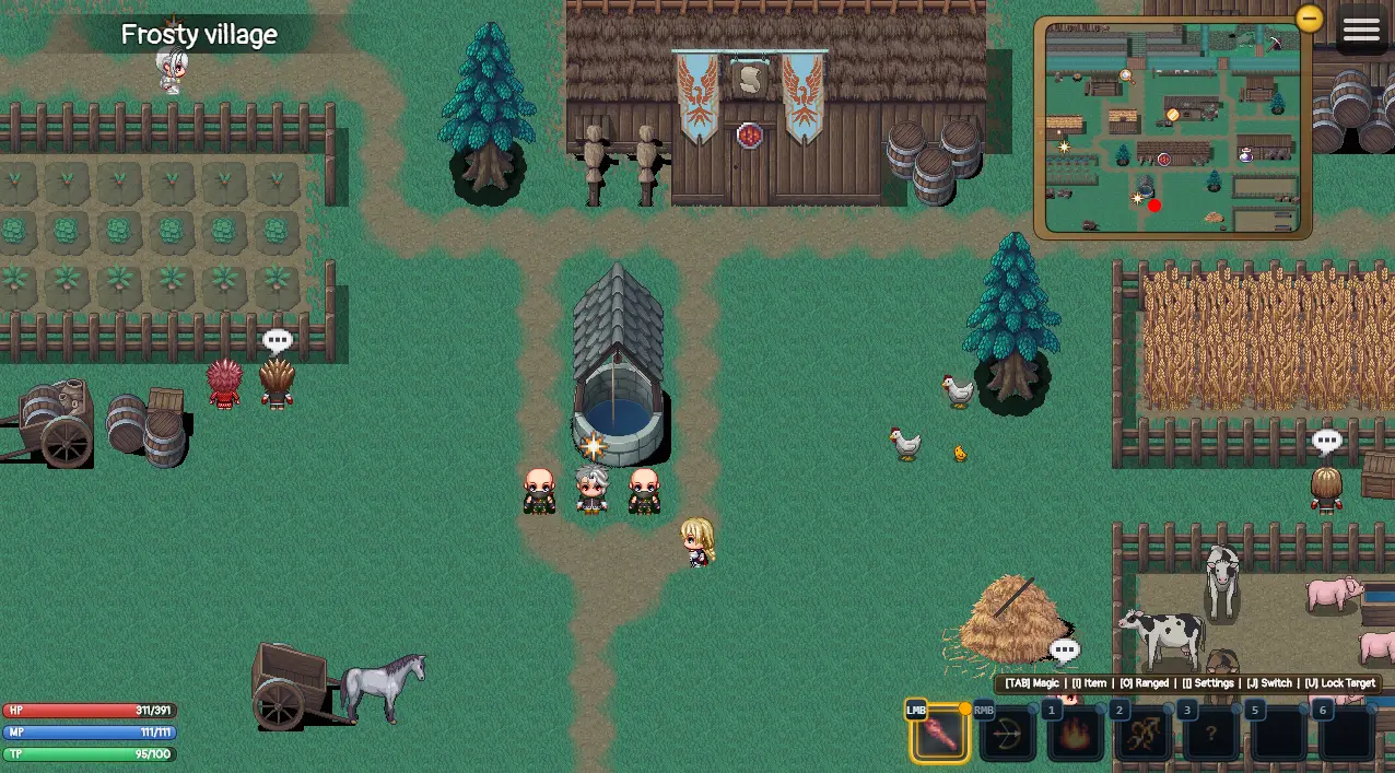 Children Of The Curse gameplay screenshot 9 (RPGM adult game) by SuckylittleD – free download