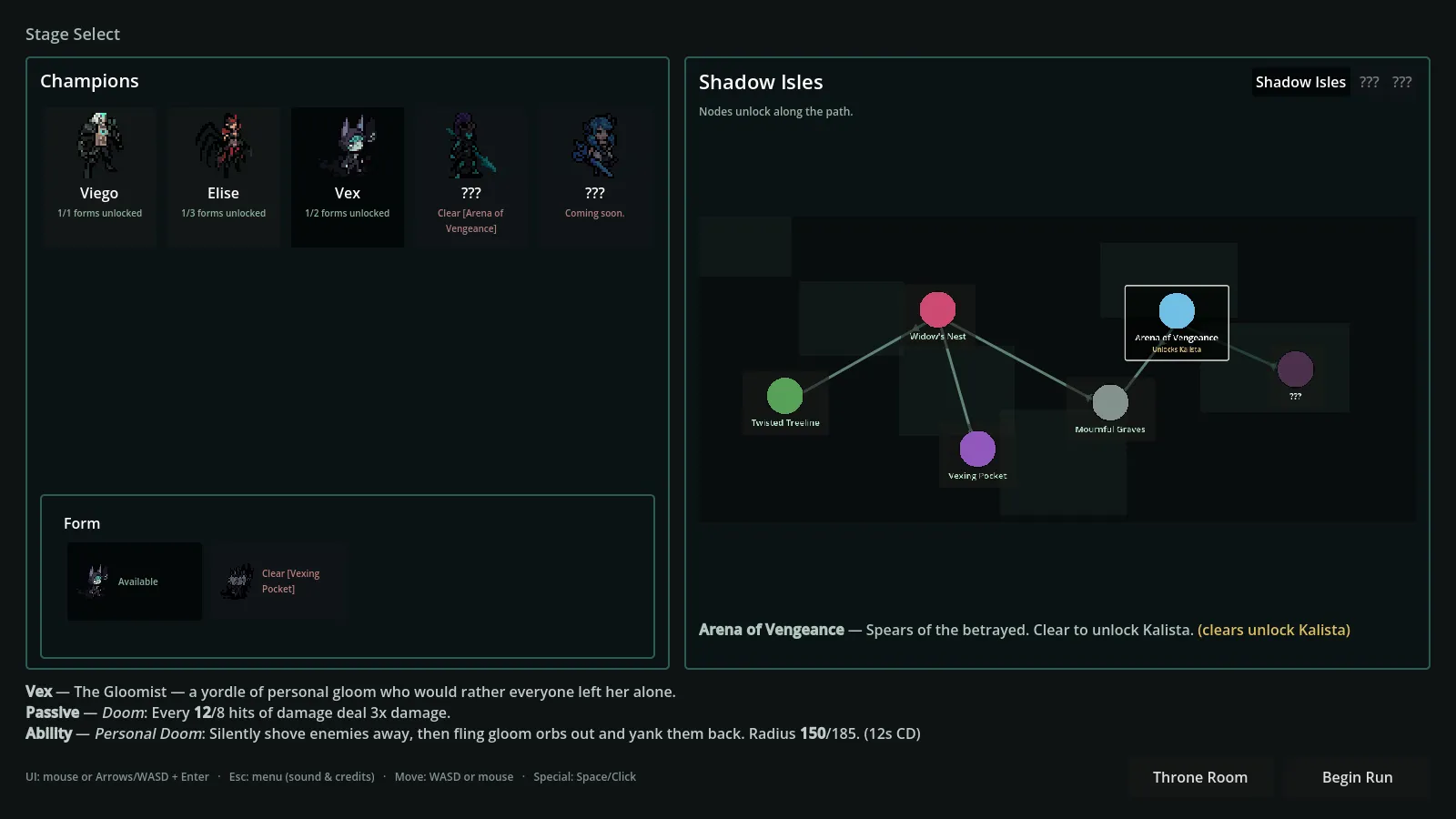 Mist and Ruin gameplay screenshot 1 (Godot adult game) by Glaemon – free download