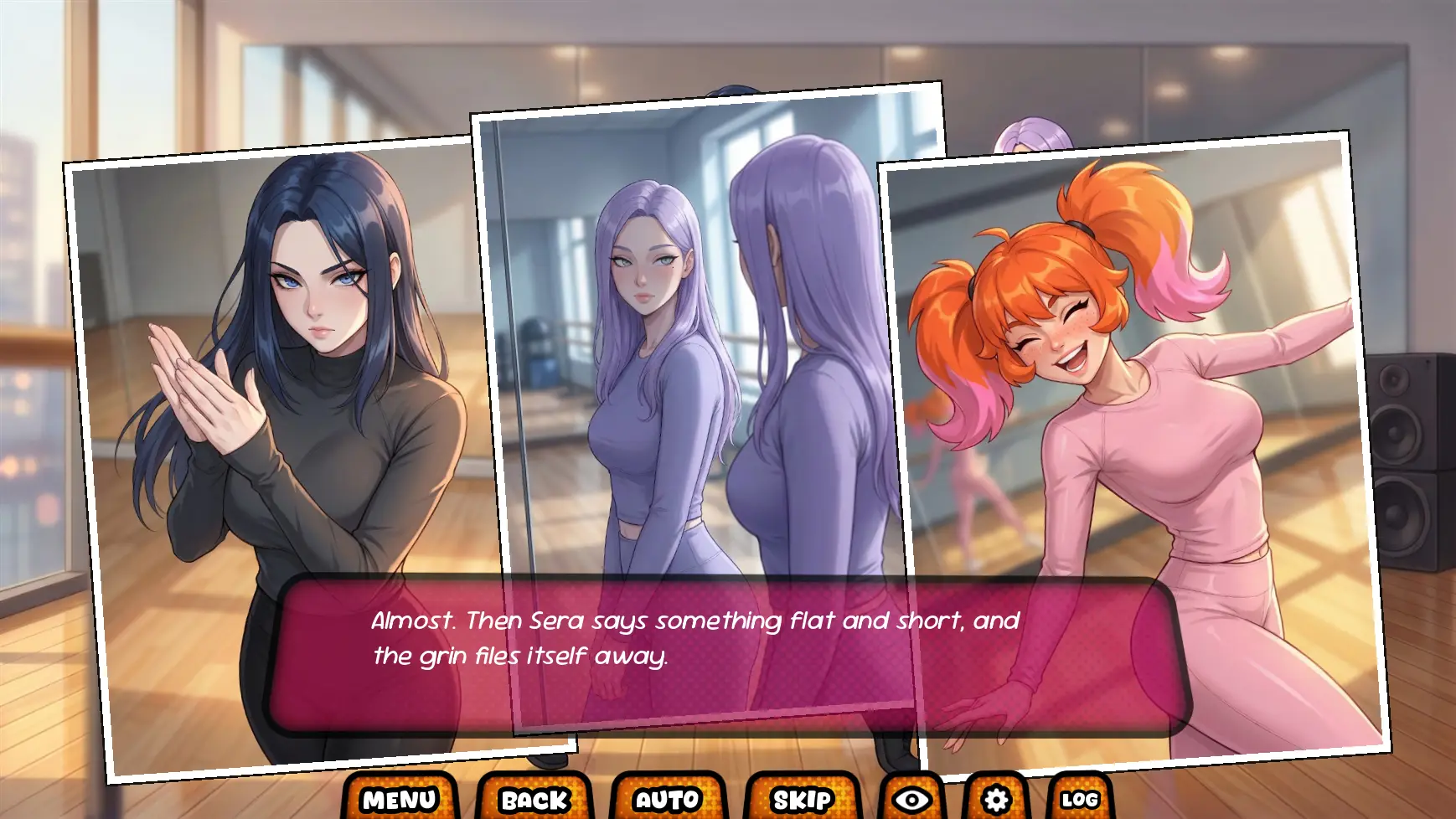 K-pop Fucking Hunters gameplay screenshot 5 (Ren'Py adult game) by Immoral Studios – free download
