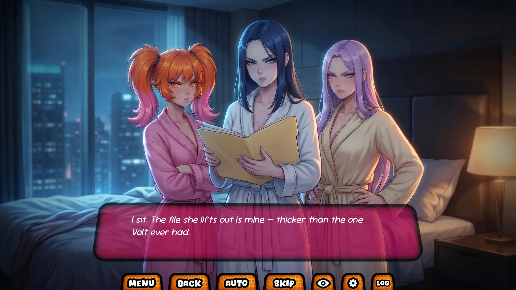 K-pop Fucking Hunters gameplay screenshot 2 (Ren'Py adult game) by Immoral Studios – free download