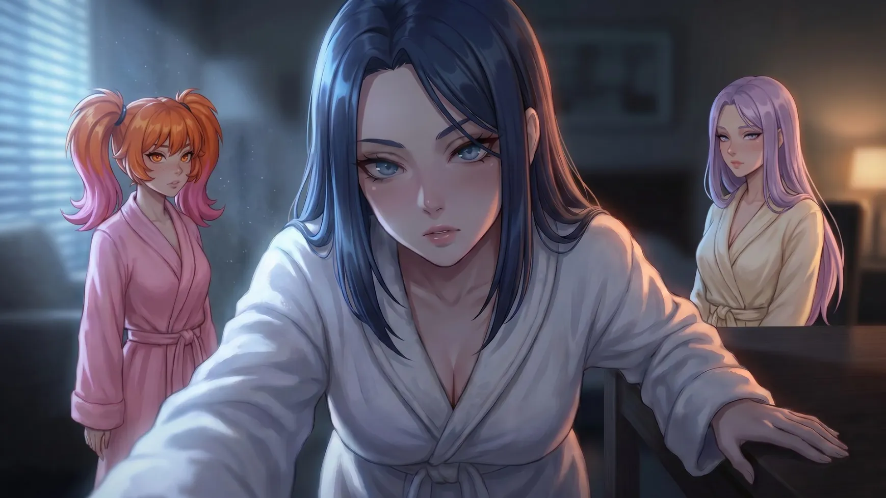K-pop Fucking Hunters cover 0.1 Demo Itch – Ren'Py adult game by Immoral Studios free download