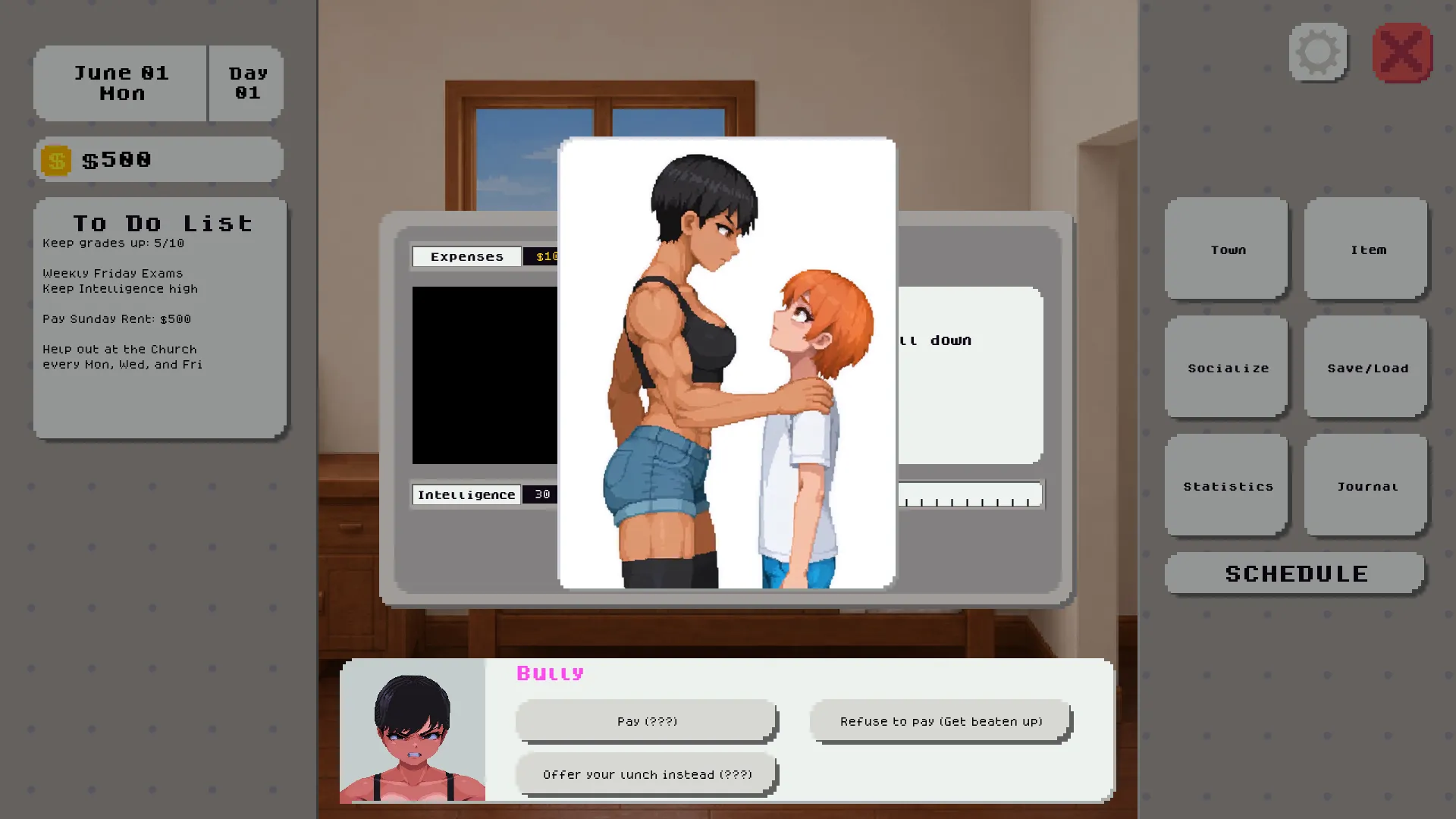 Unwanted gameplay screenshot 4 (Godot adult game) by DillyDallyNyan – free download