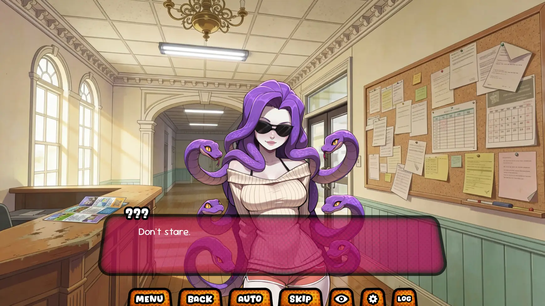 Monster Girl Clinic gameplay screenshot 3 (Ren'Py adult game) by Immoral Studios – free download