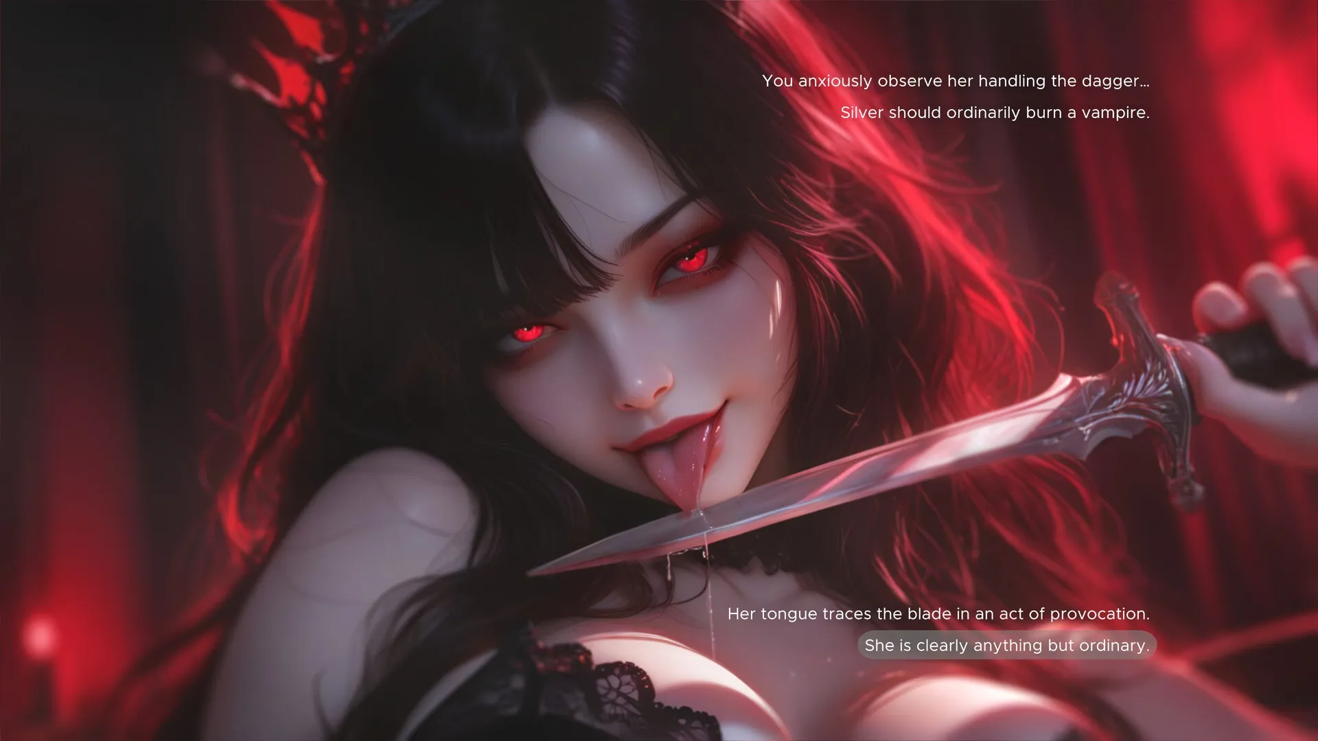 Vampire Mistress gameplay screenshot 5 (Unity adult game) by Velvet Labyrinth – free download